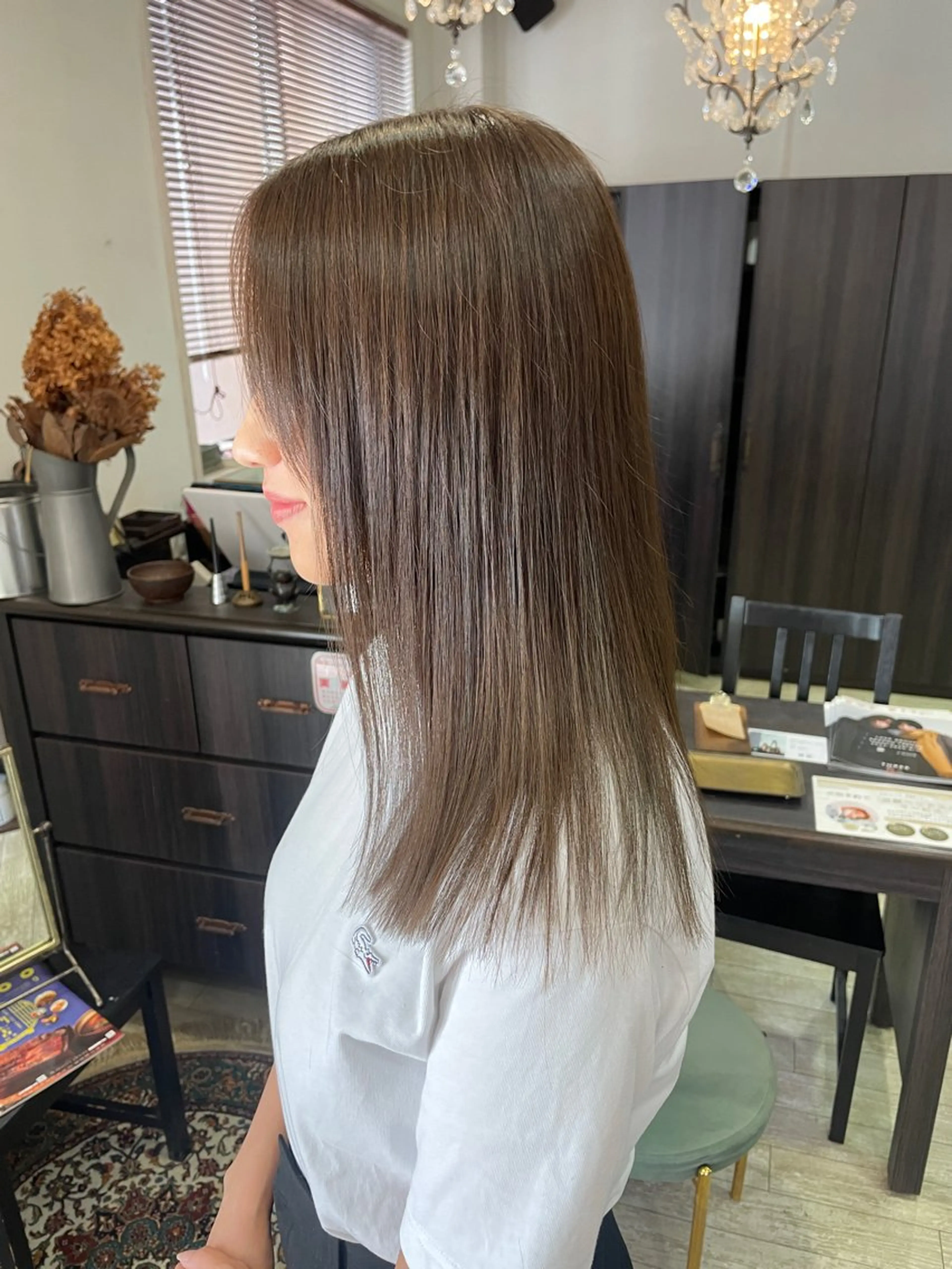 ロング 韓国ボブ👩🇰🇷 小野絢未のヘアスタイル