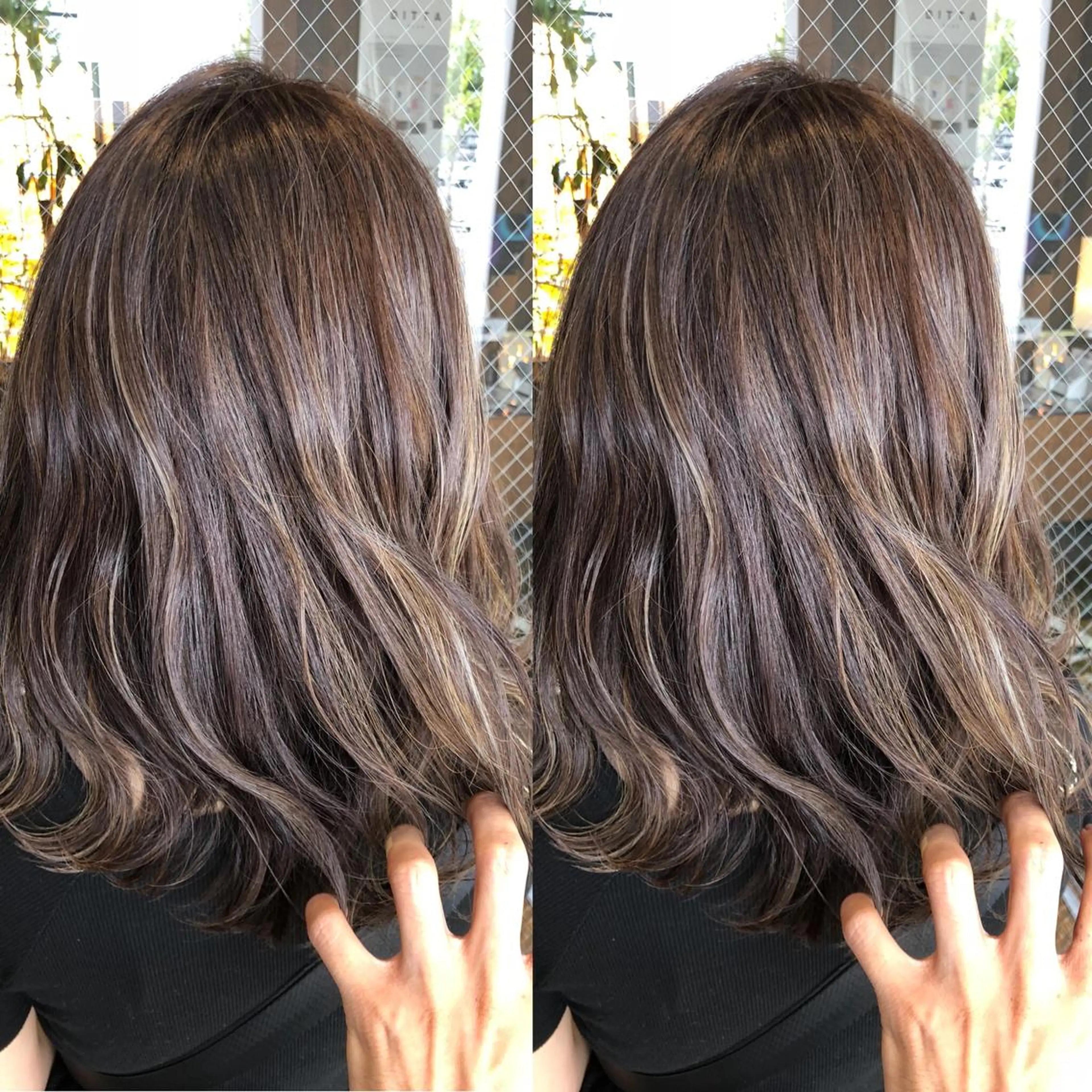 セミロング 具志 正太のヘアスタイル