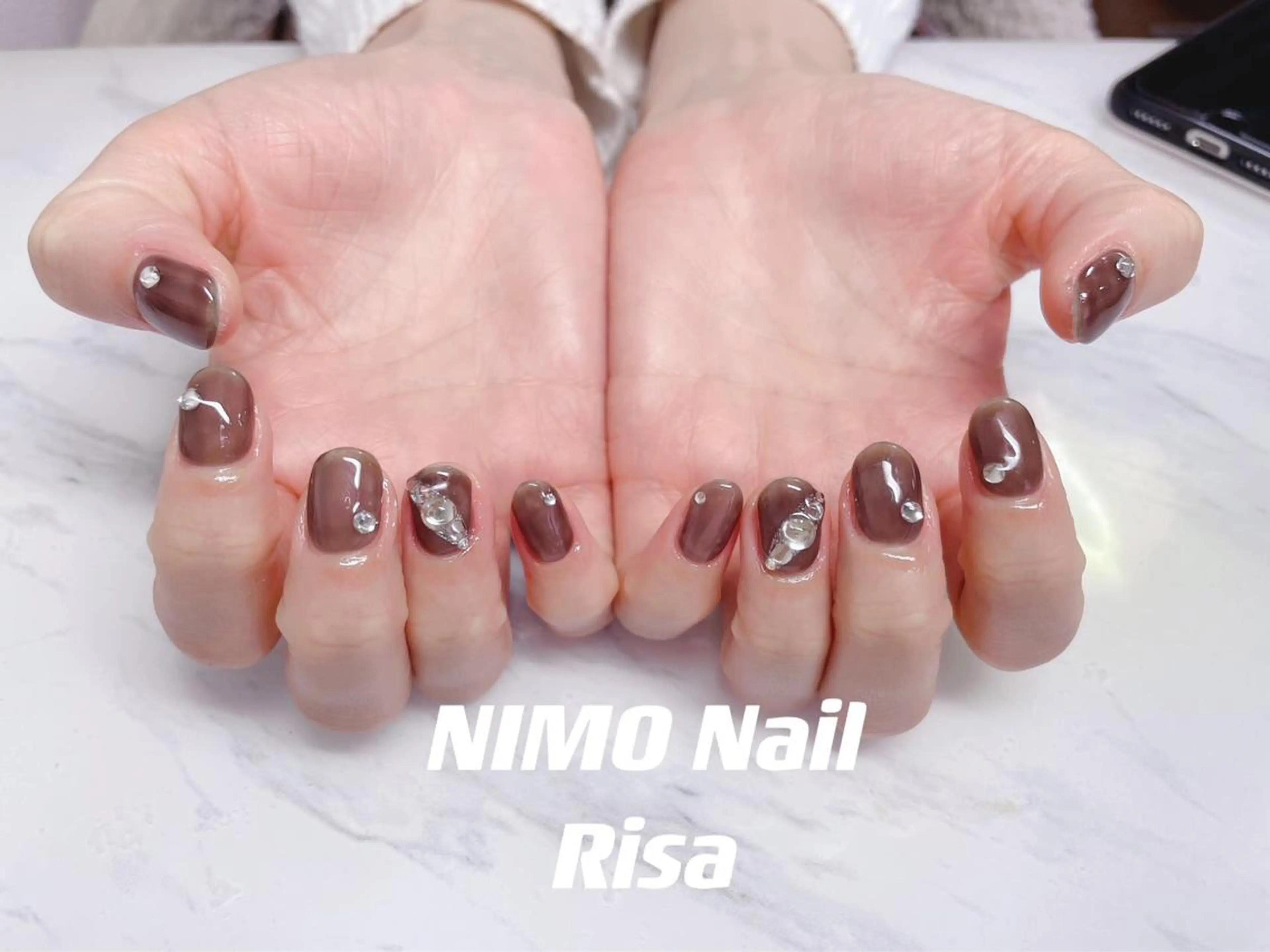 ネイル ハンドネイル RI SA☀️ リサのネイルデザイン