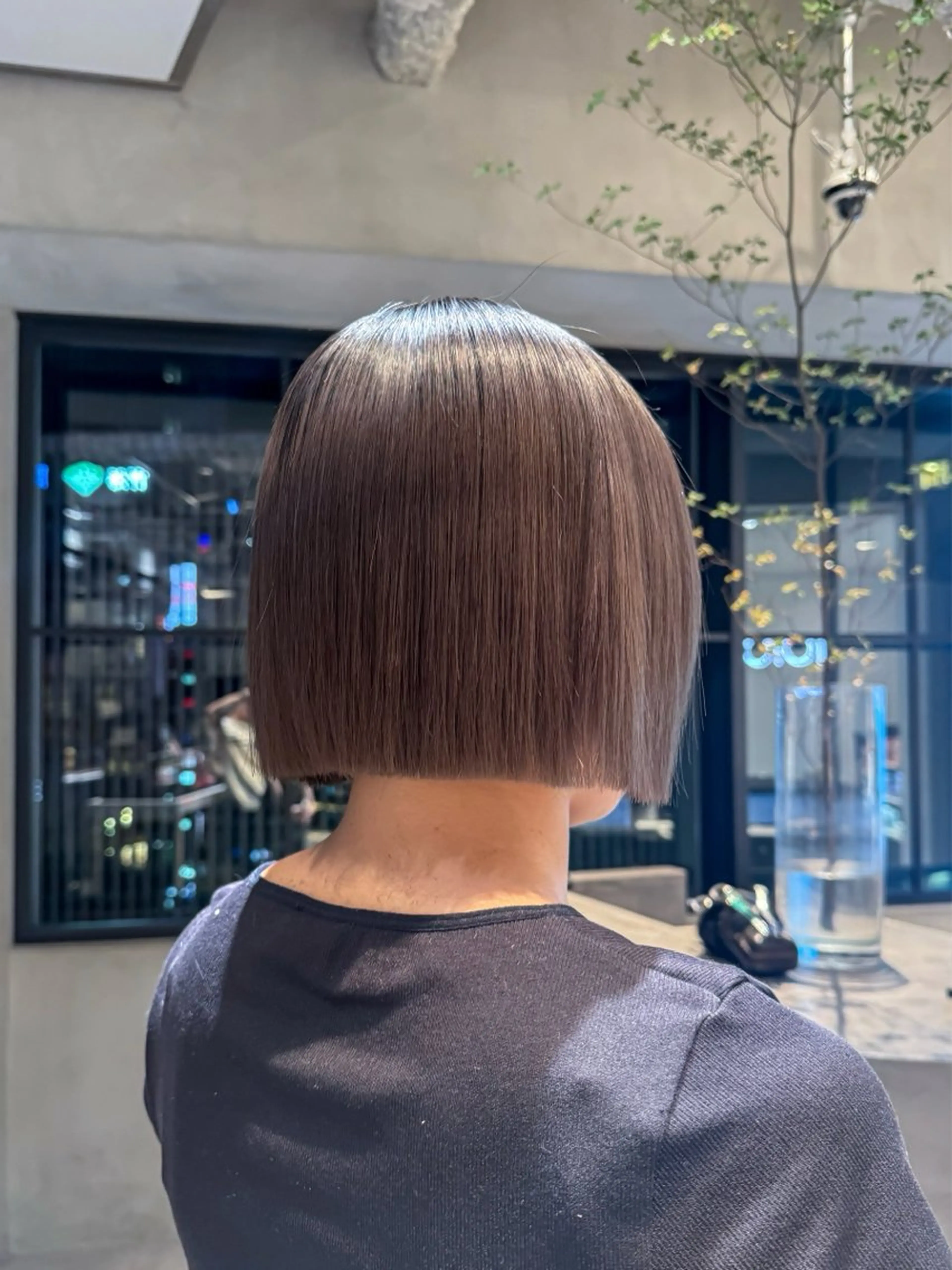 ミディアム 小田 晃瑛のヘアスタイル