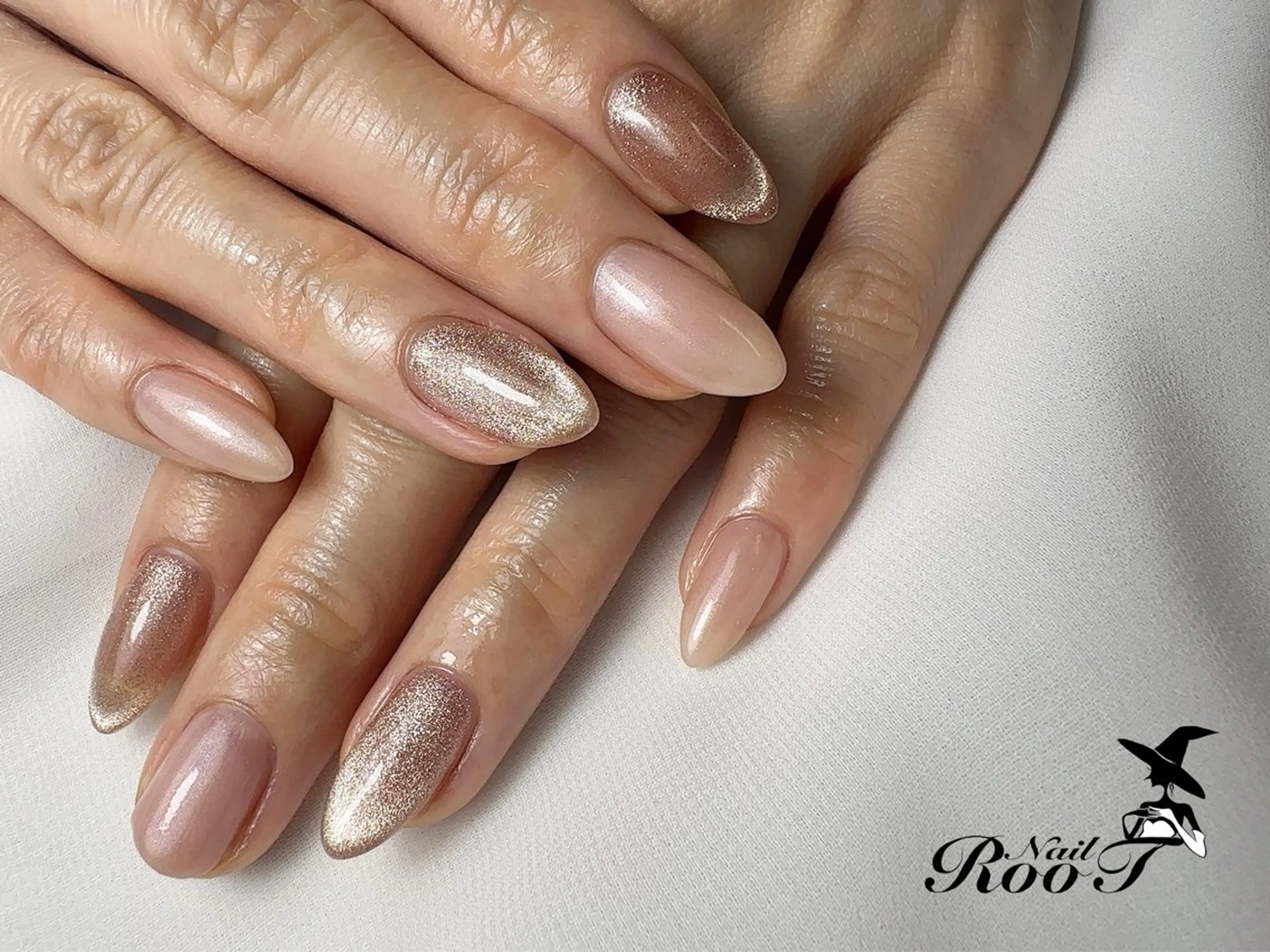 ネイル マグネットネイル ハンドネイル RooT Nailのネイルデザイン