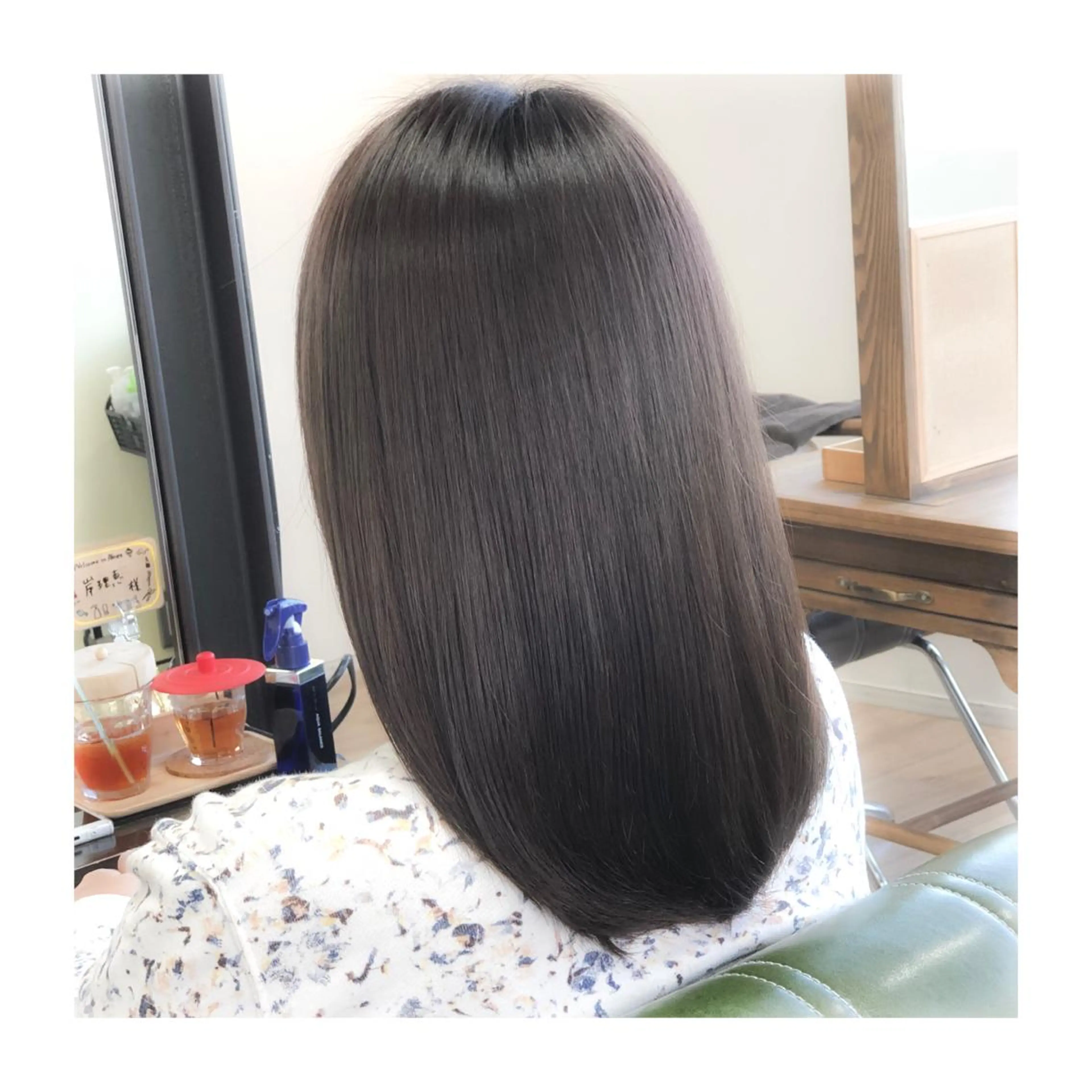 ジュニアスタイリスト練習のためのモデルをお願いします。の写真