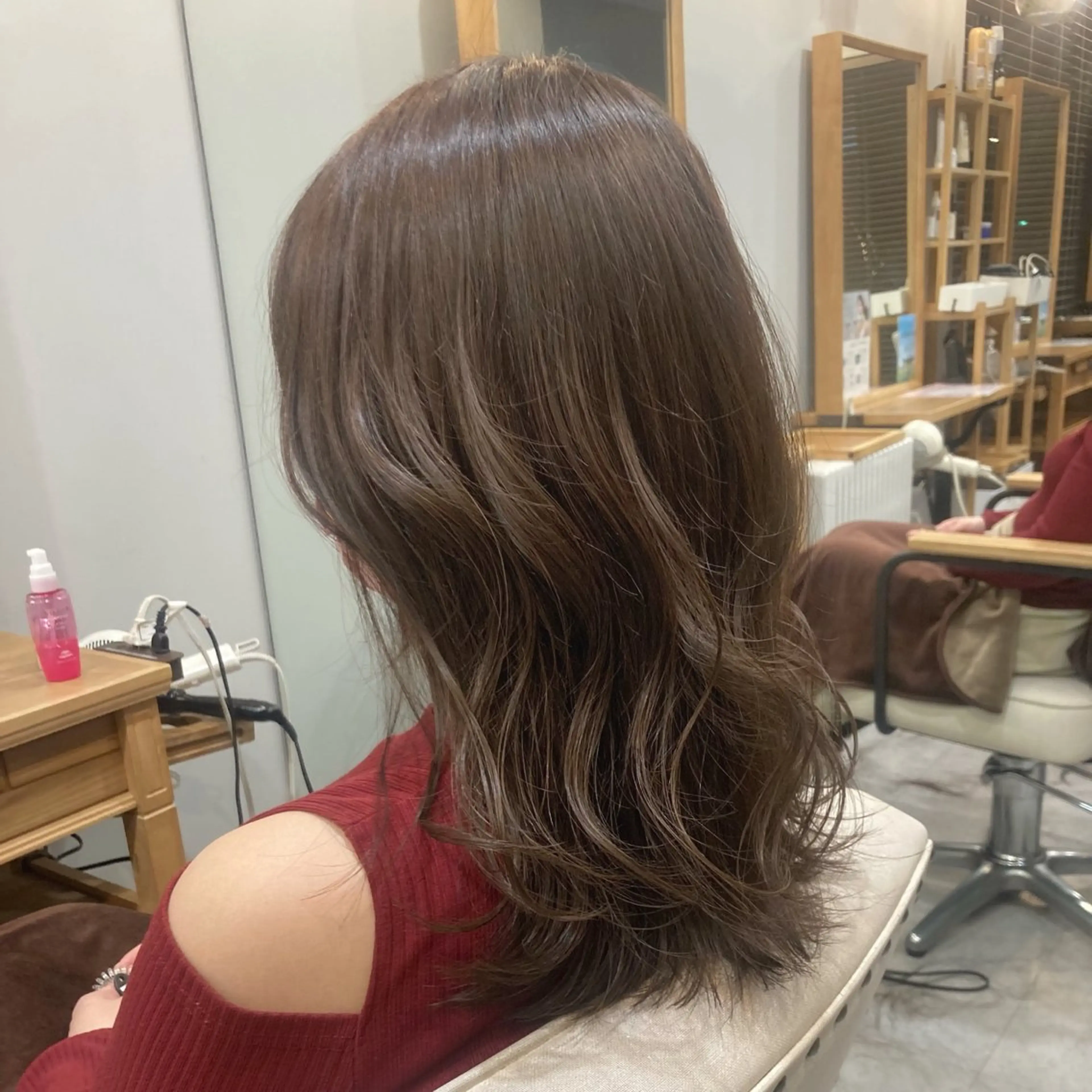 ロング アッシュ 🌈似合わせカット 中村隆寛のヘアスタイル