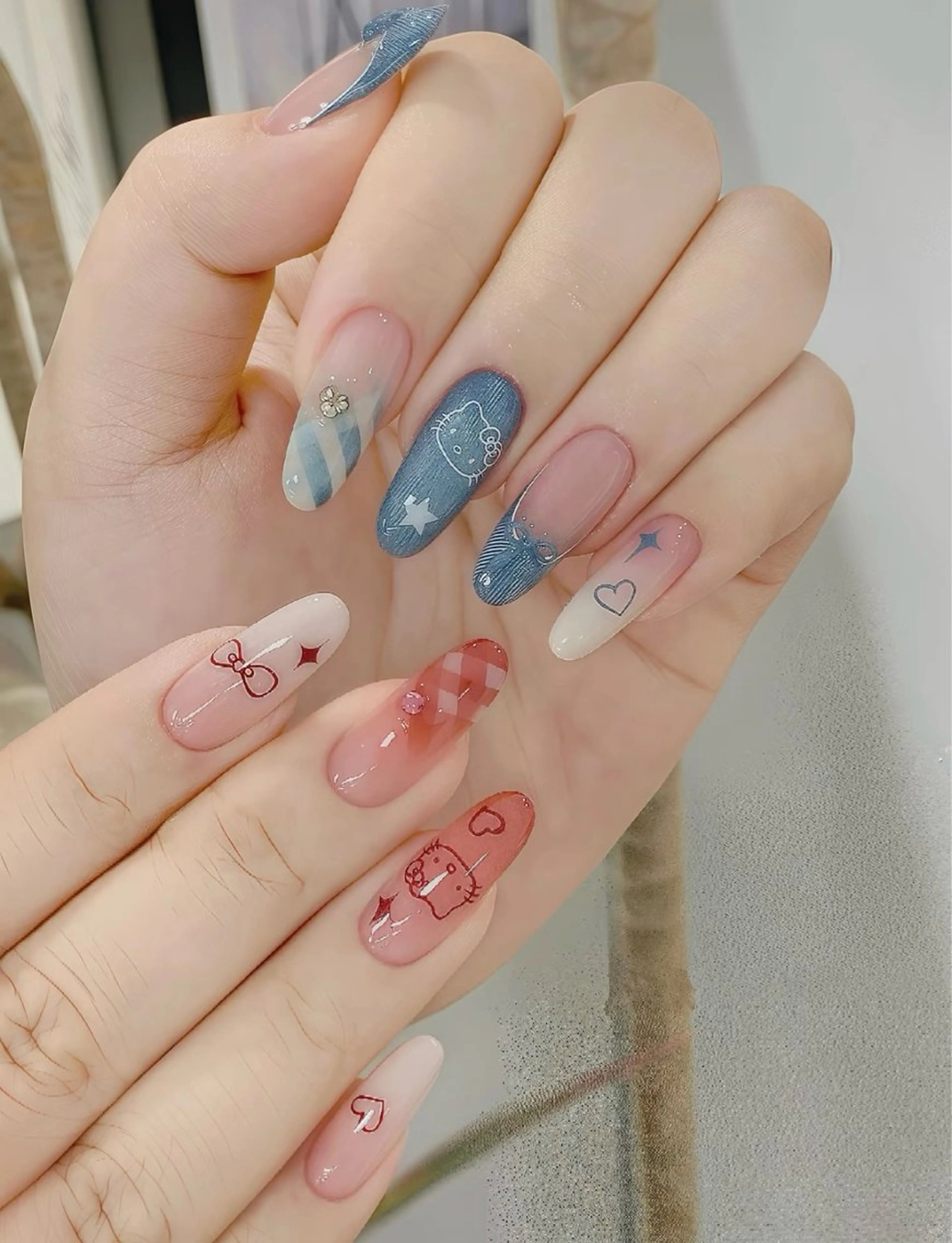 ネイル 長さだし専門店 M2　rikaのネイルデザイン