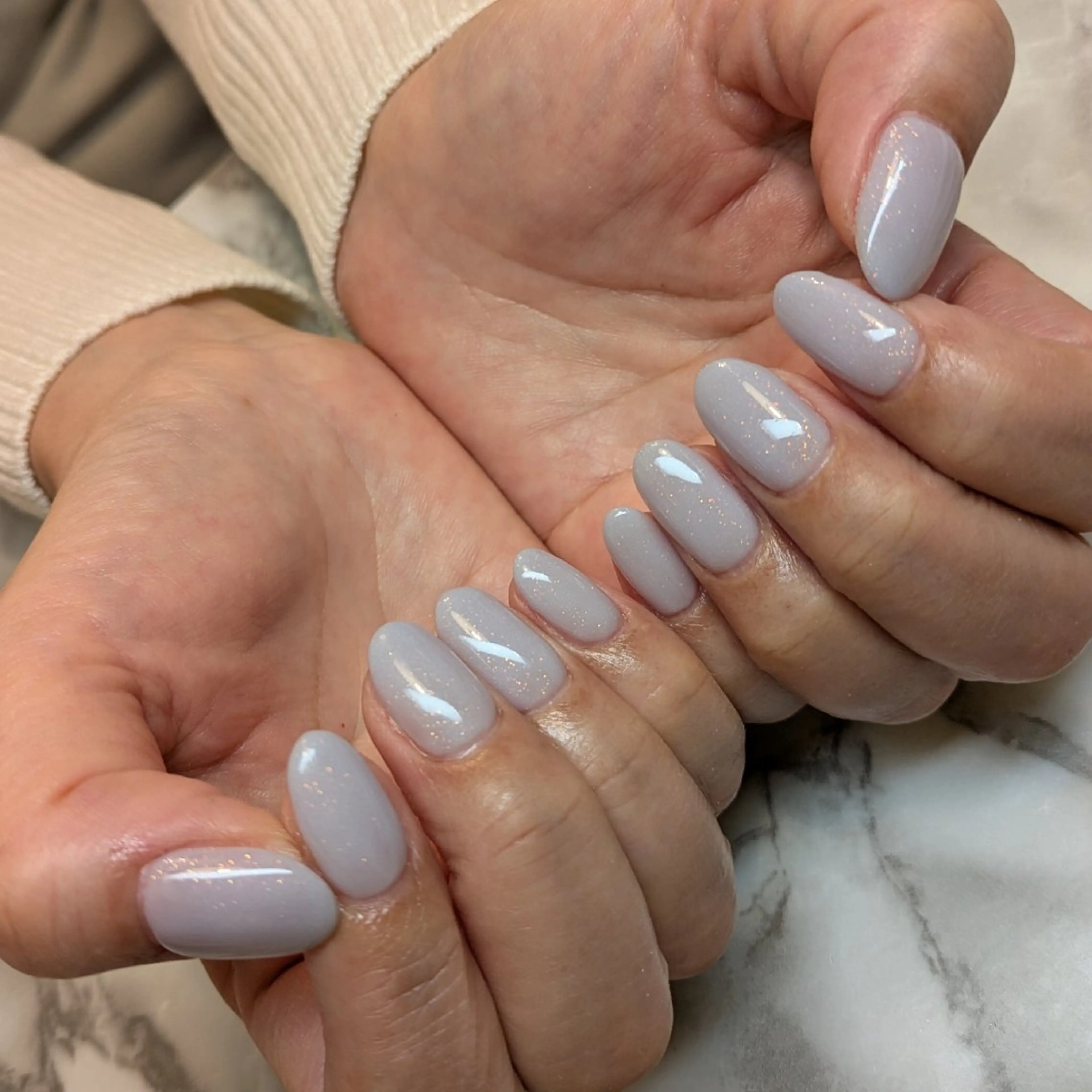 ネイル ワンカラーネイル ジェヌインネイル 河内のネイルデザイン