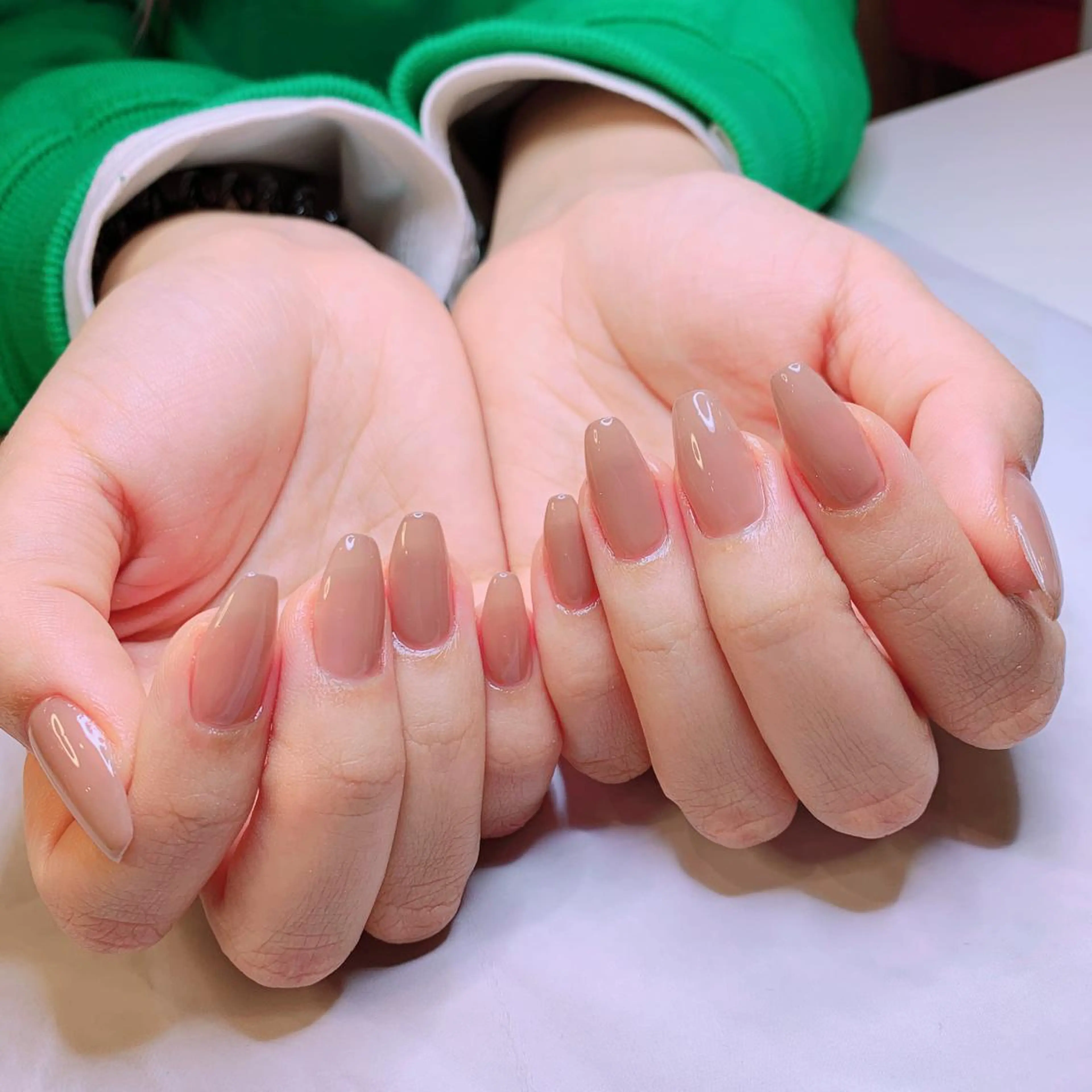 ネイル ワンカラーネイル ハンドネイル FLY Nail Salonのネイルデザイン