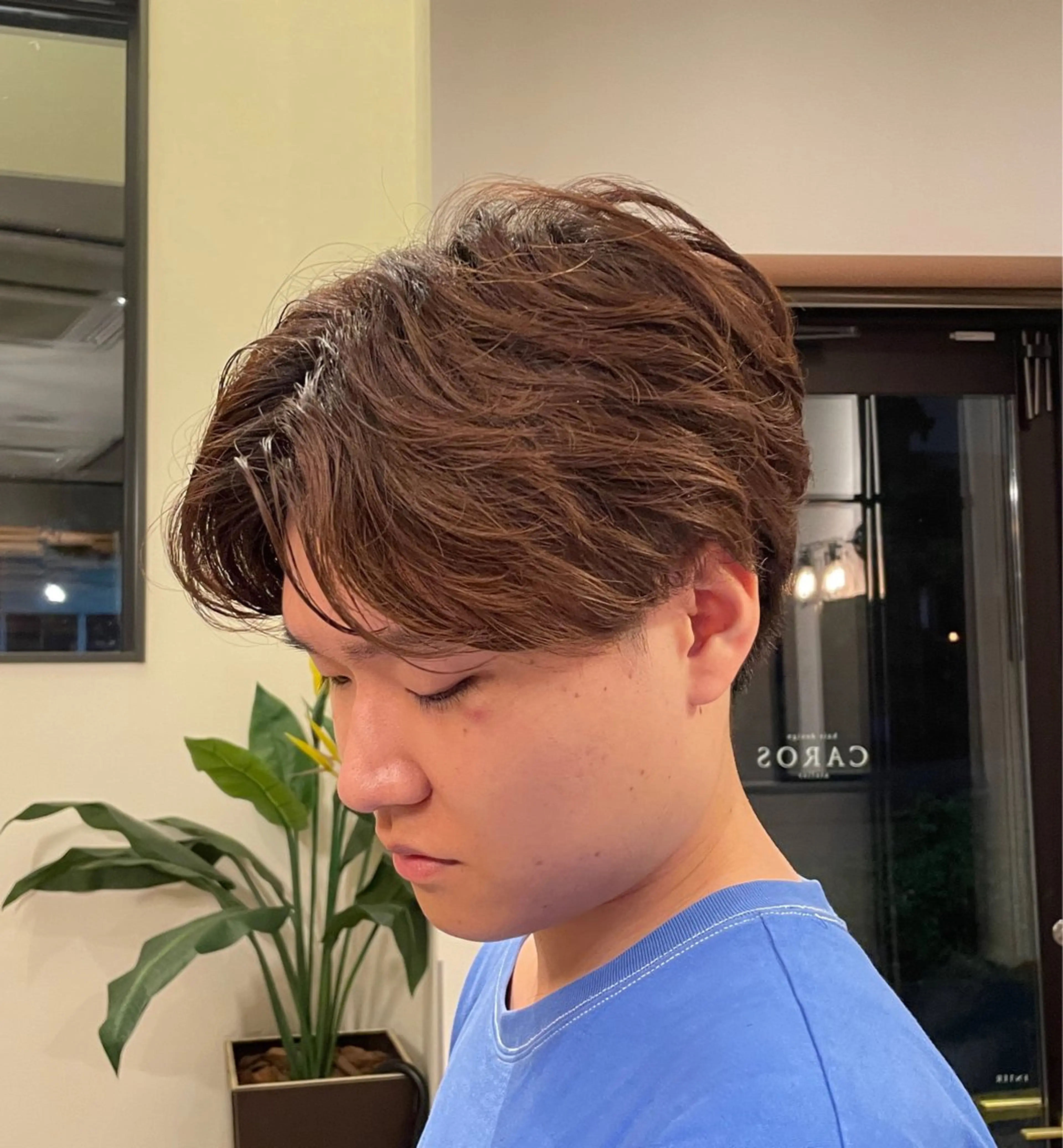 メンズカットの写真