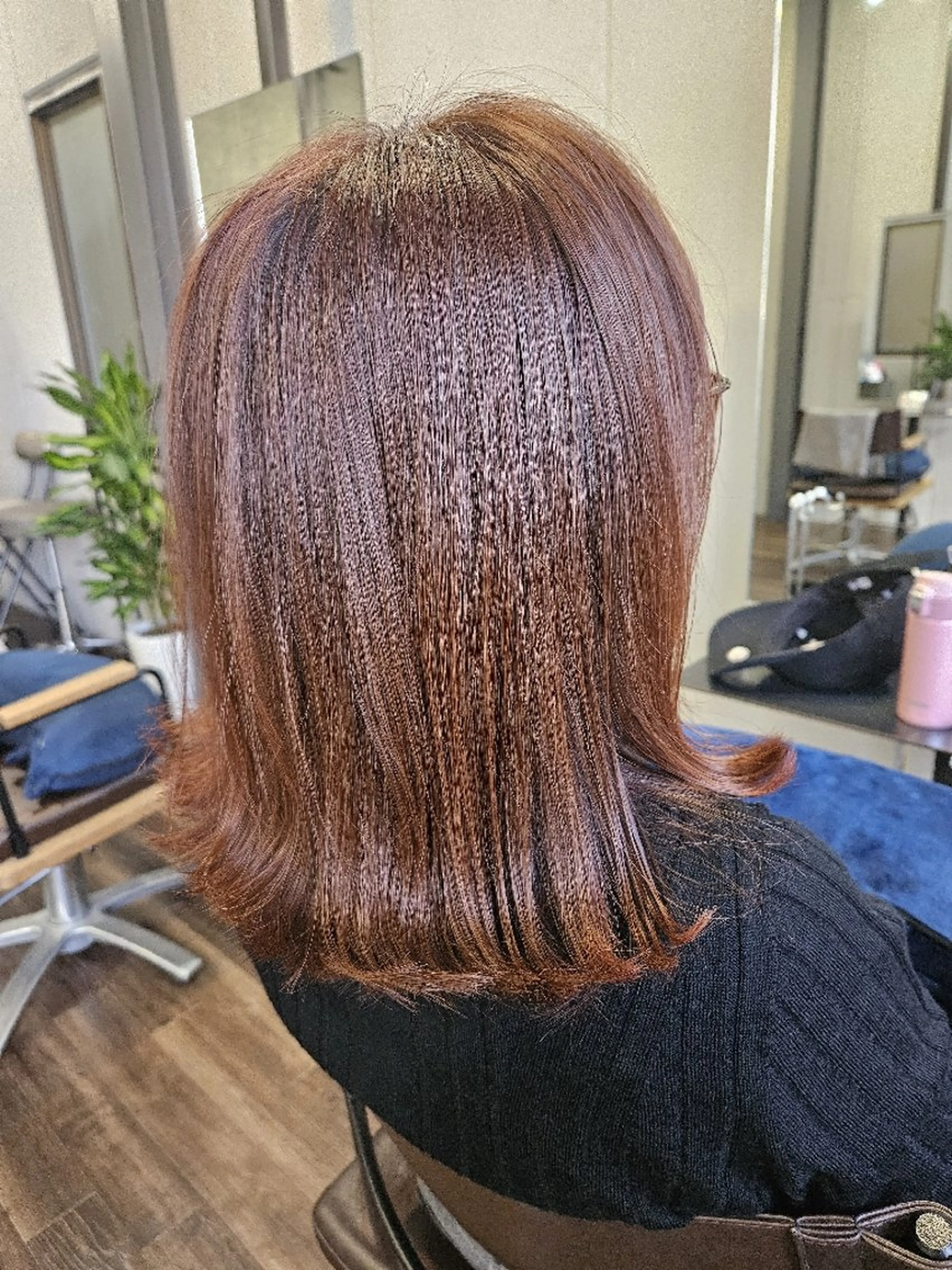 ミディアム カラー ピンクカラー カット ヘアカラー トリートメント terra✂️川嶋 大輔のヘアスタイル