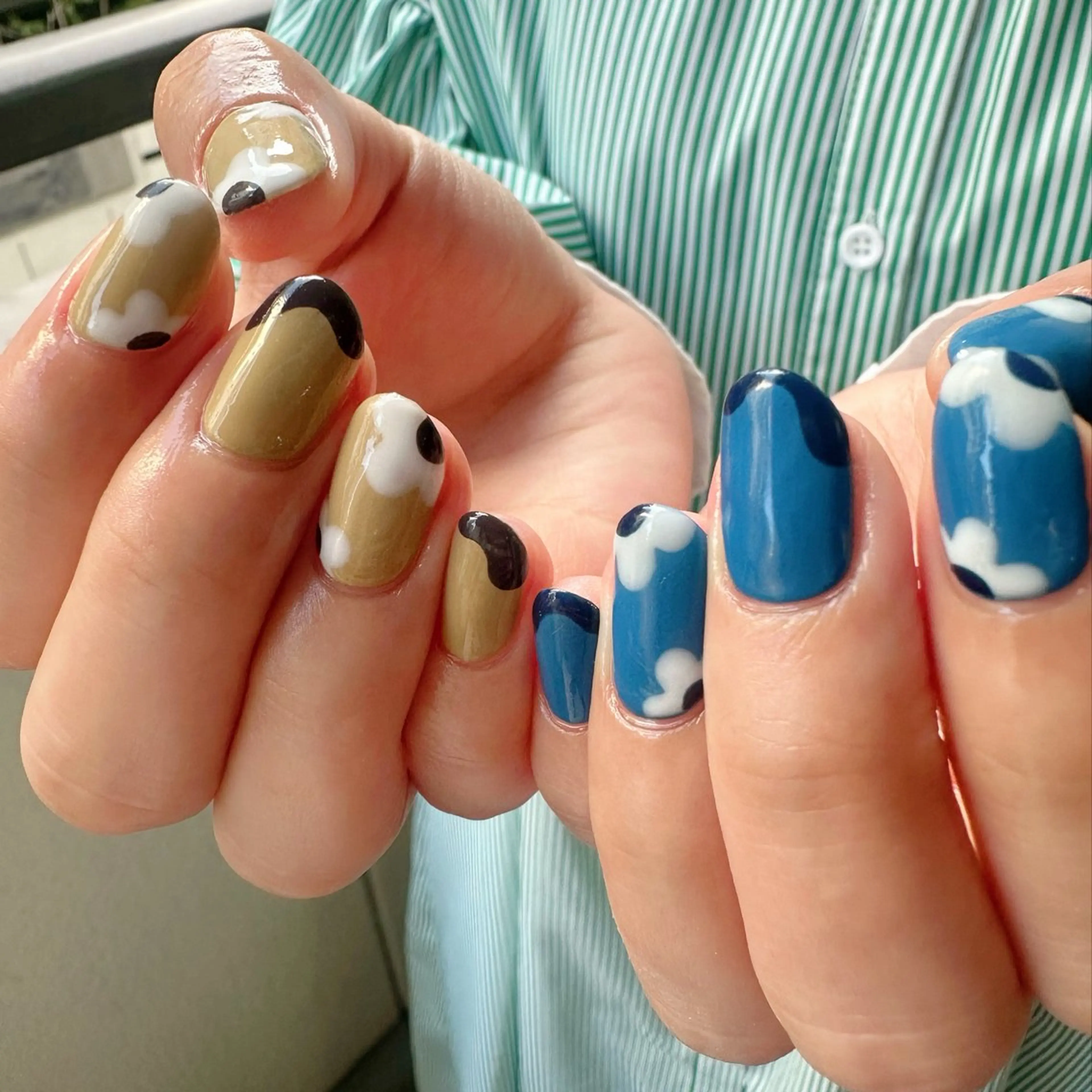 ネイル フラワーネイル 氷ネイル・うるうるネイル 韓国ネイル ニュアンスネイル 🪞KAPE NAIL 🪞のネイルデザイン