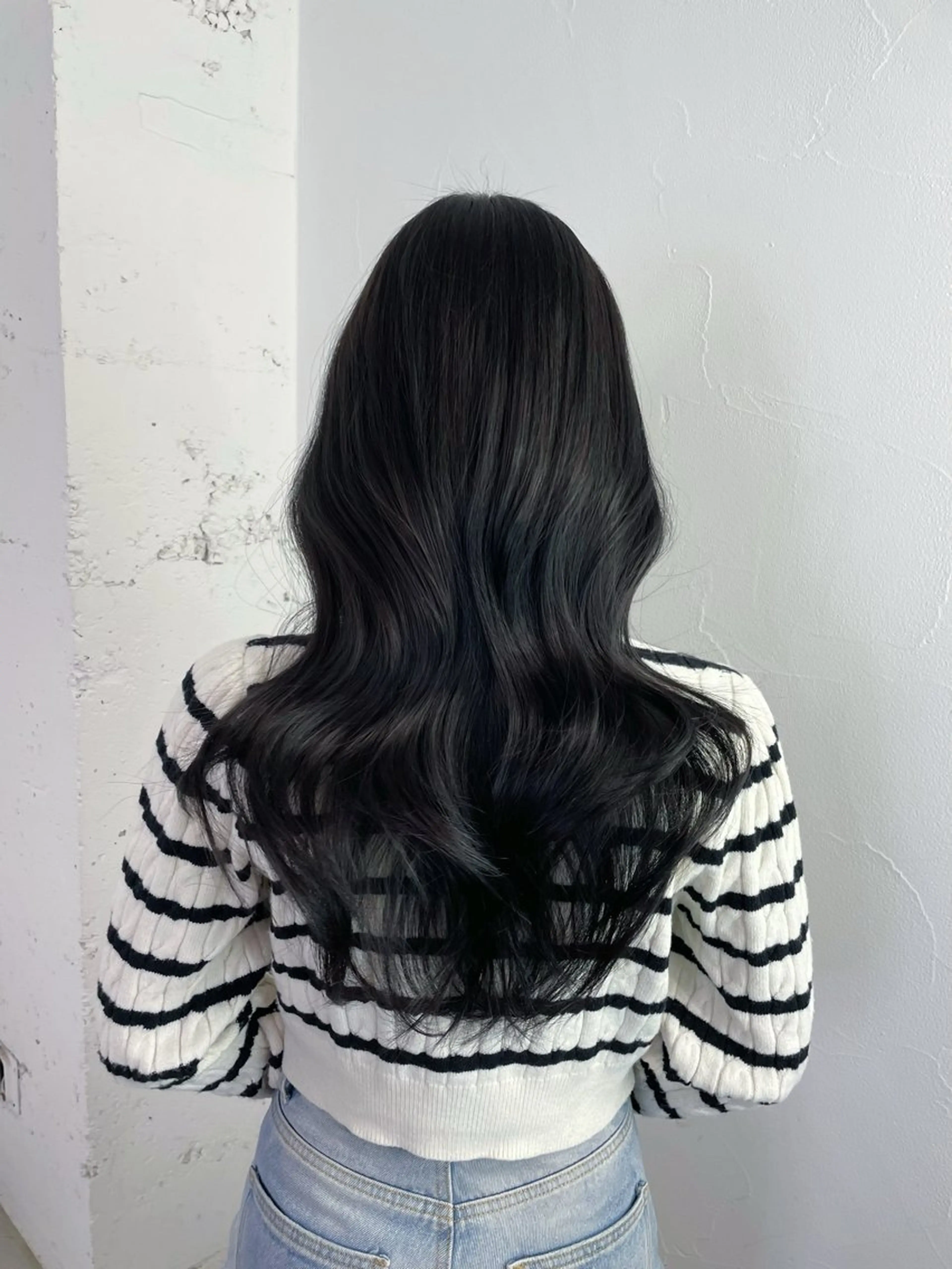 ロング MINAMO 韓国レイヤーのヘアスタイル