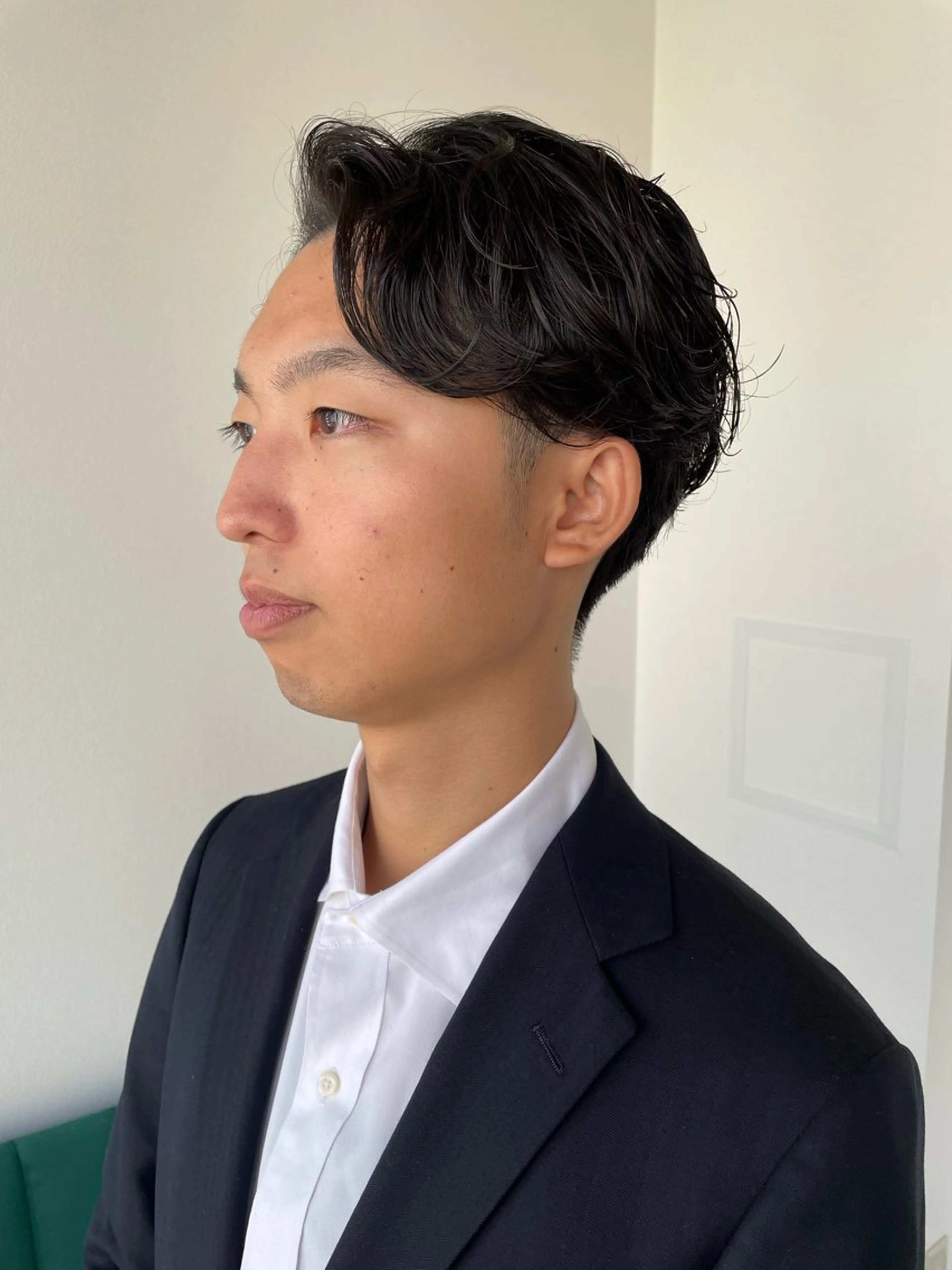 ショート パーマ メンズ 艶カラー🌙縮毛矯正 /ボブ【Reina】のヘアスタイル