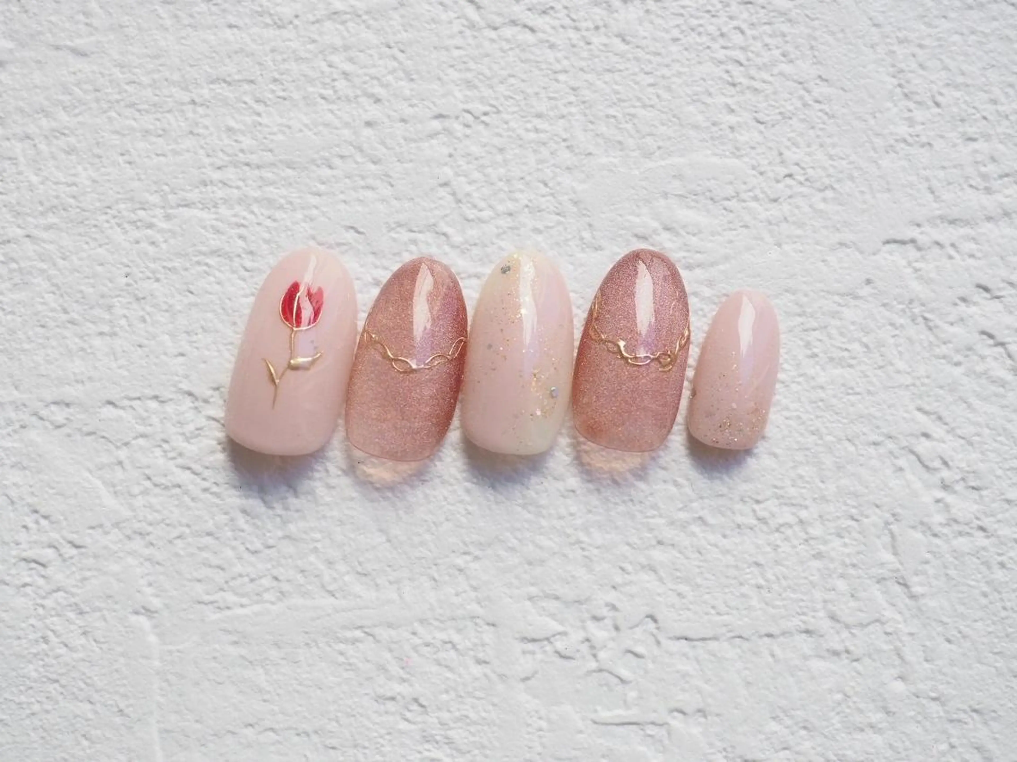 ネイル ハンドネイル トップネイリスト Ribbon立川店のネイルデザイン