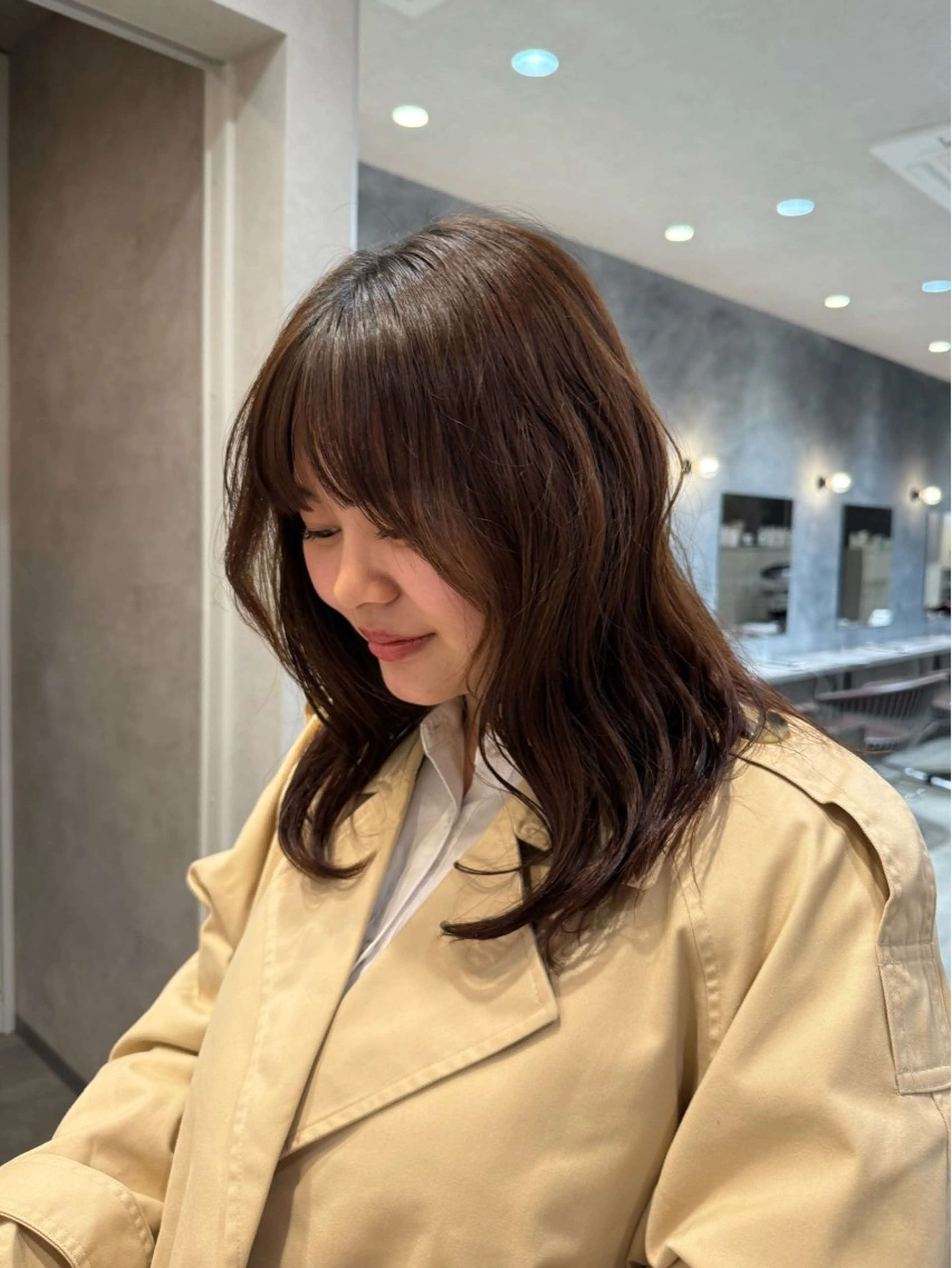 ミディアム topa所属・山元 くるみのヘアスタイル