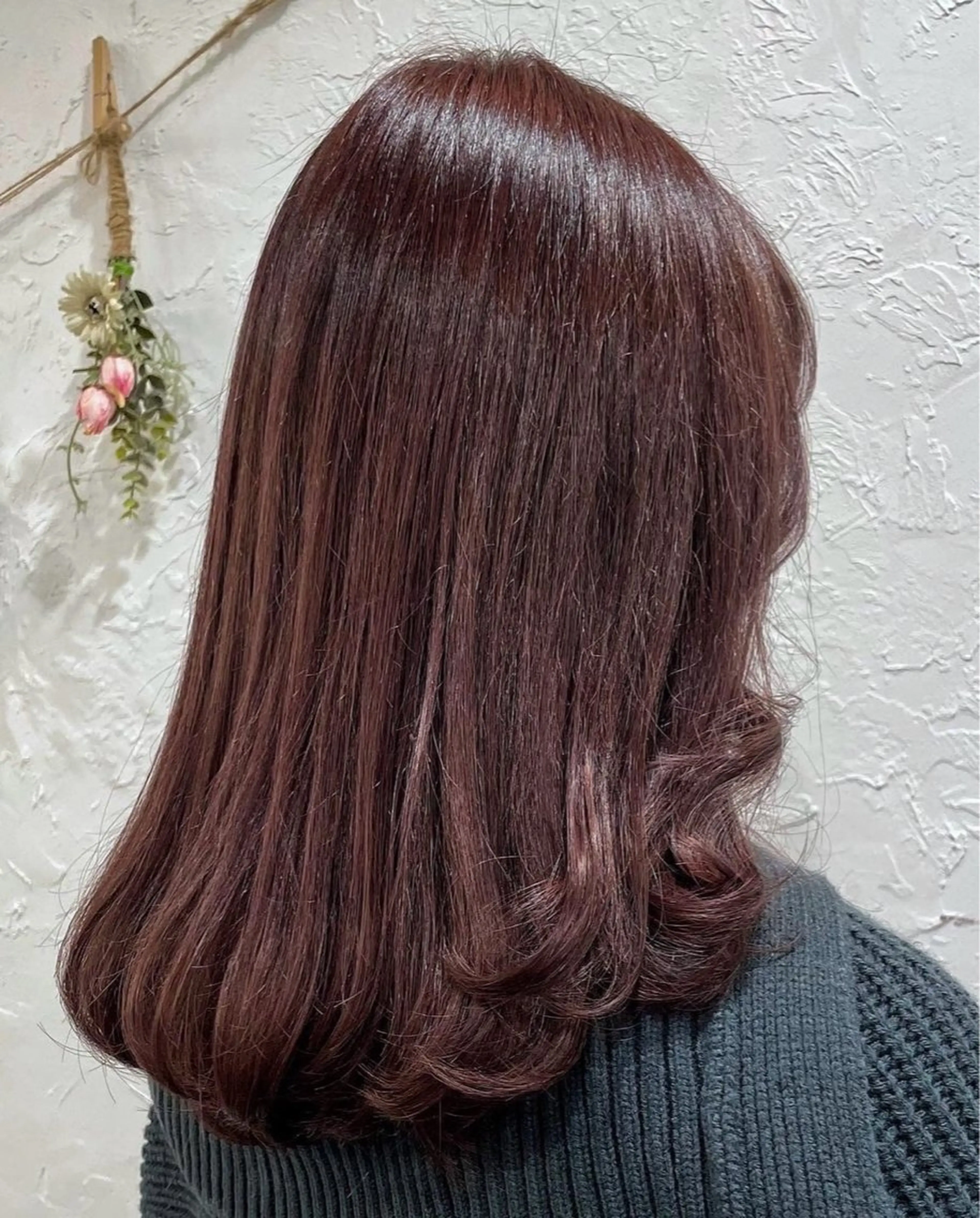 ミディアム カラー ブラウンカラー ピンクカラー ピンクブラウン ✨似合わせカット✨ 青木　みすずのその他イメージ