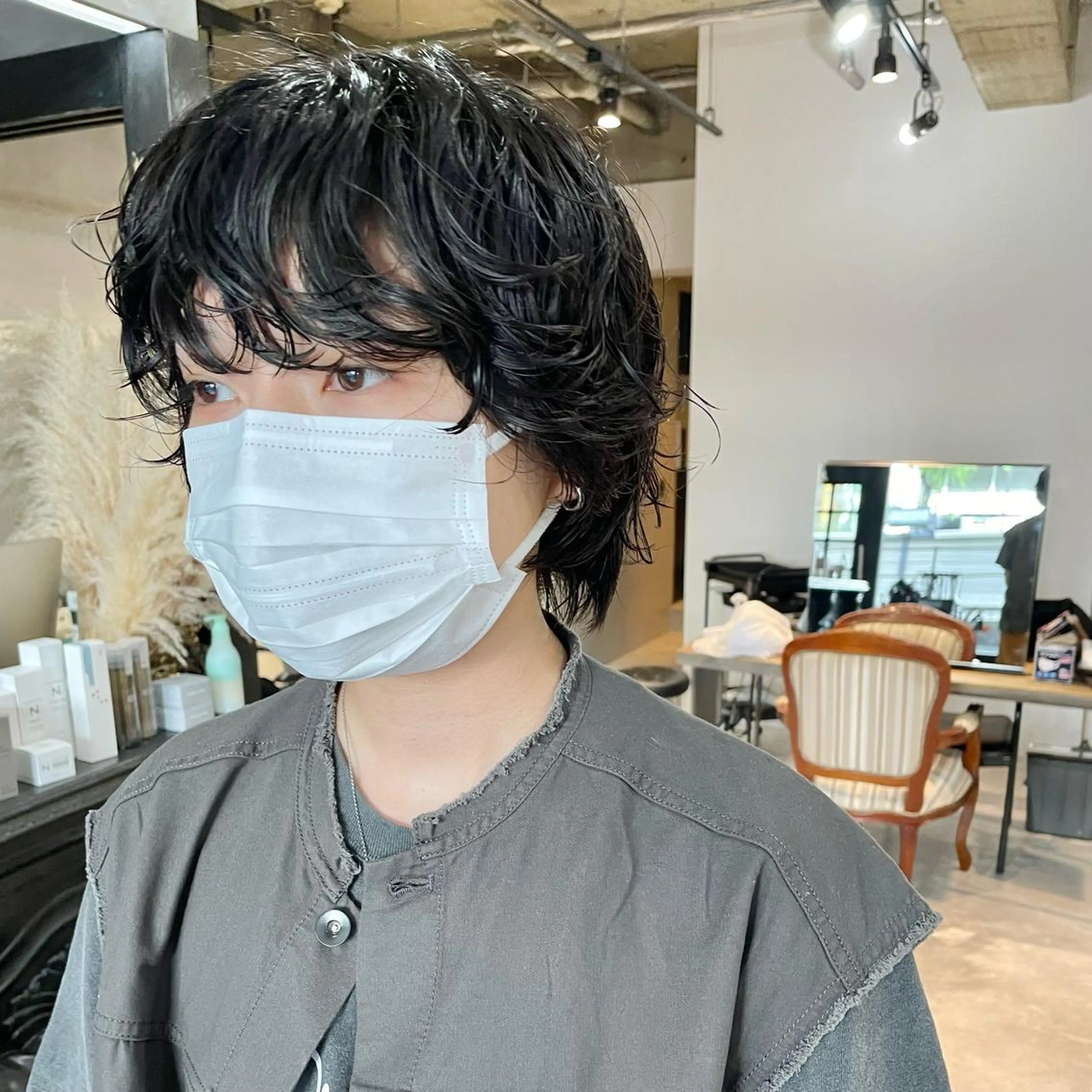 ショート パーマ カット パーマ トリートメント ショート・ボブ ・ウルフ✂︎IMAIのヘアスタイル