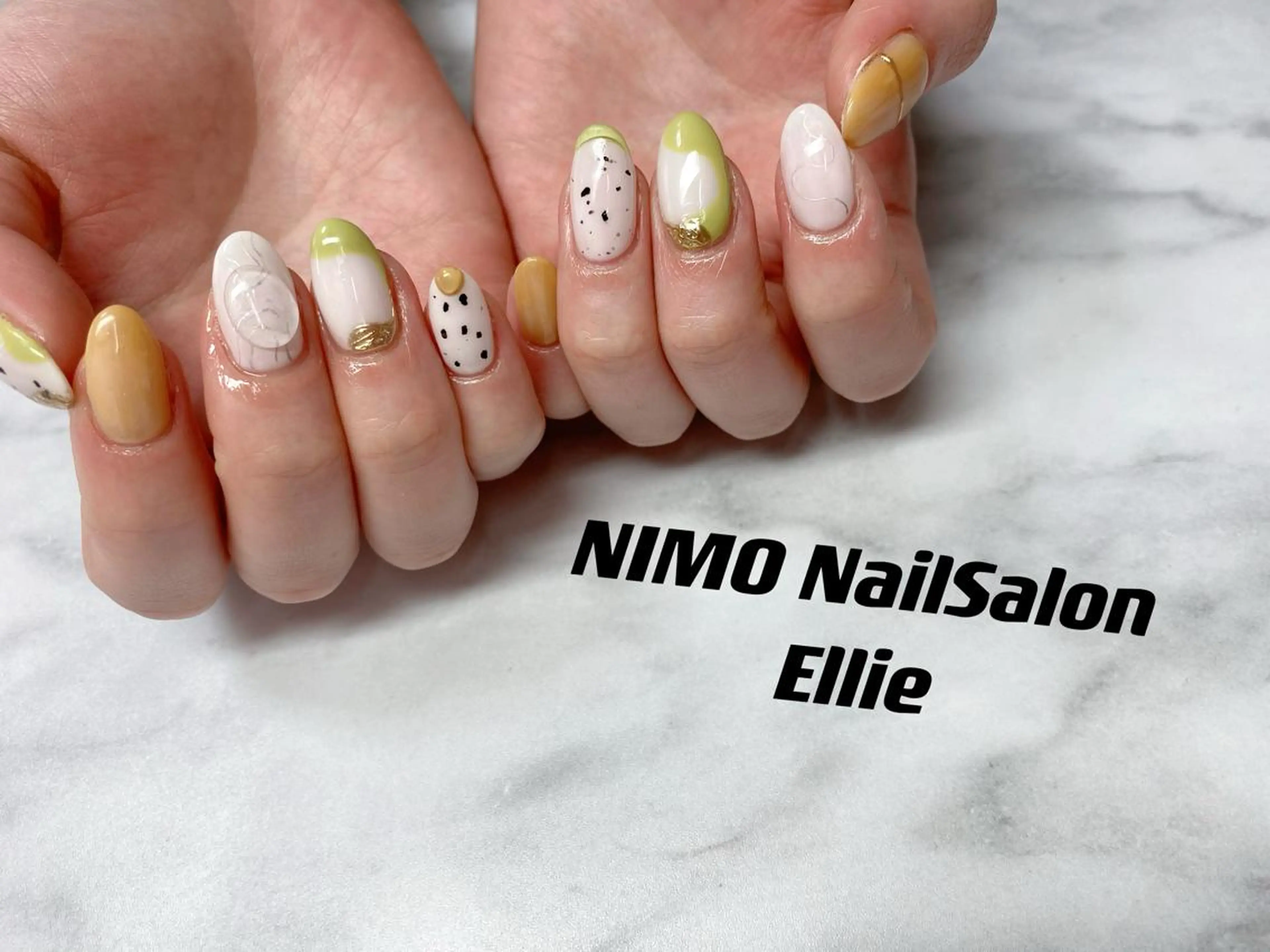 ネイル ハンドネイル ハンドケア 閨匠ビューティサロン 新橋店♡Ellieのネイルデザイン