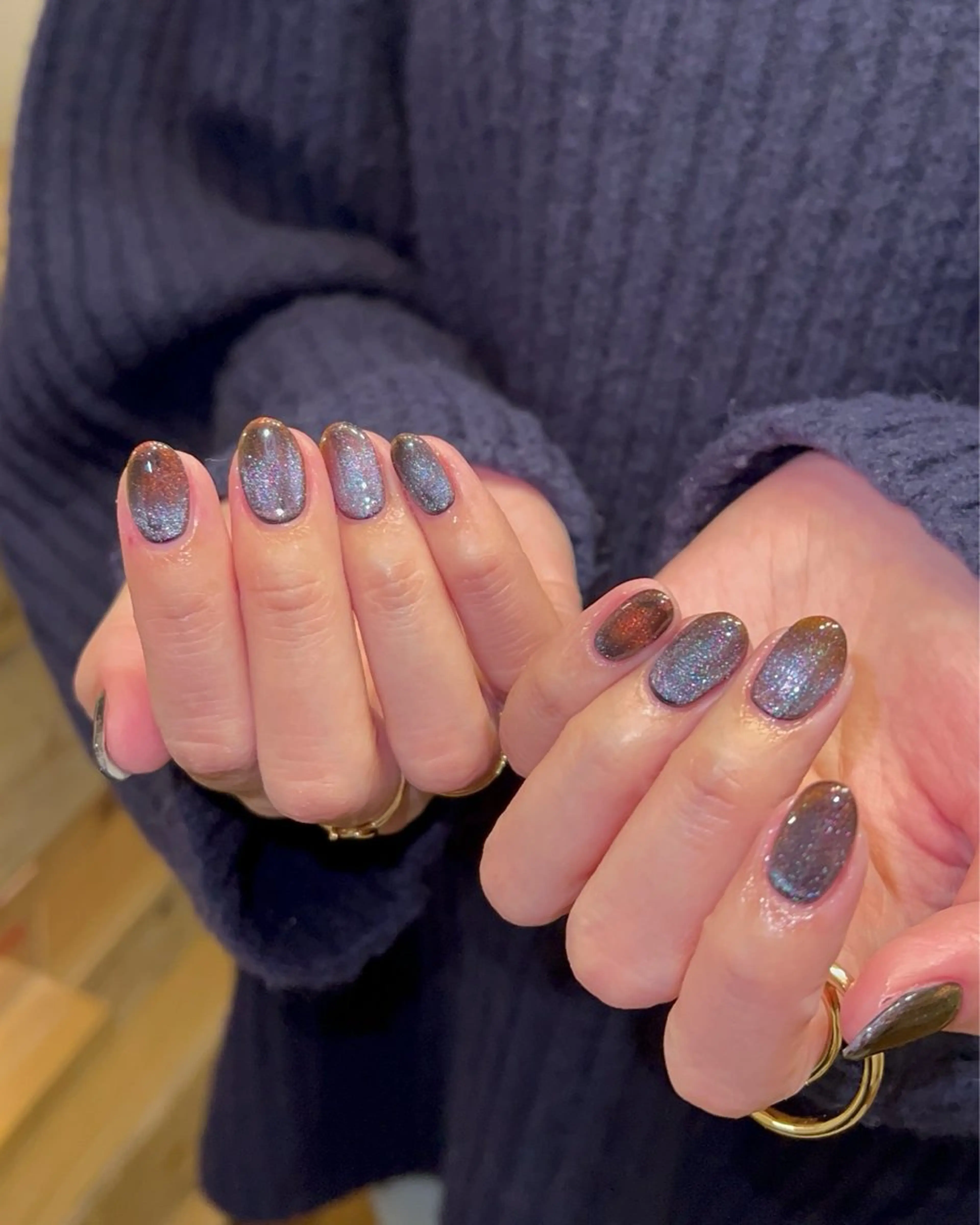 ネイル マグネットネイル Nes.Nail所属・Miyagi Asamiのネイルデザイン