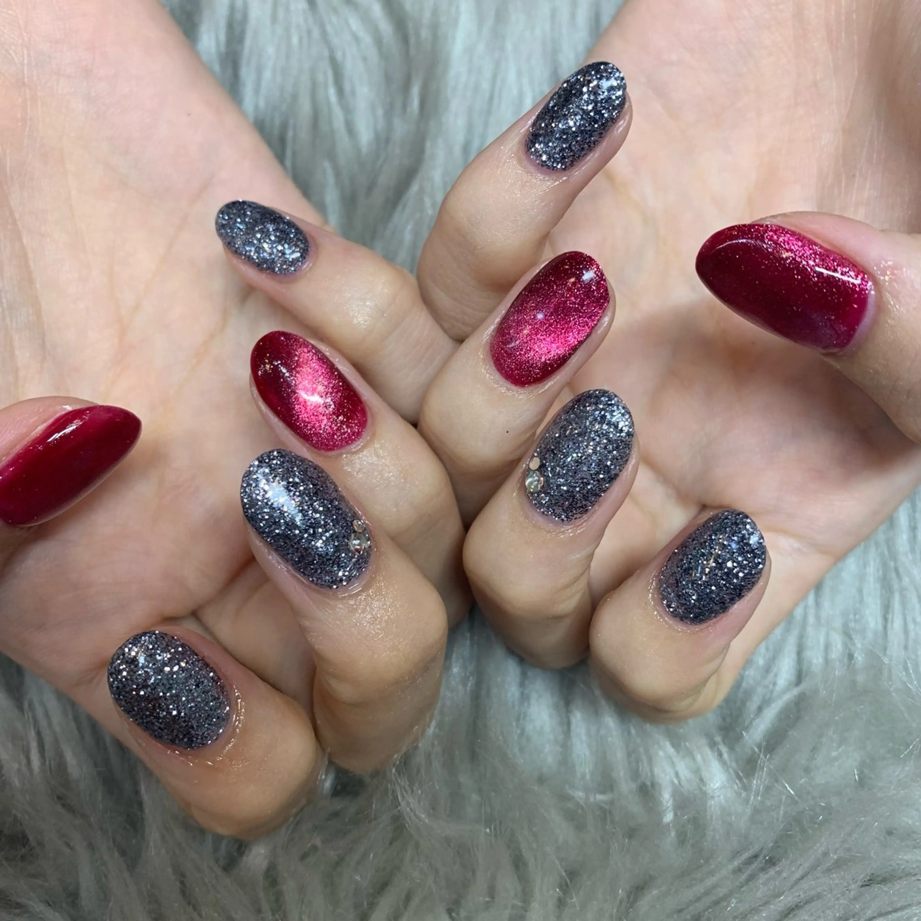 セミロング 竹下 凌香のネイルデザイン