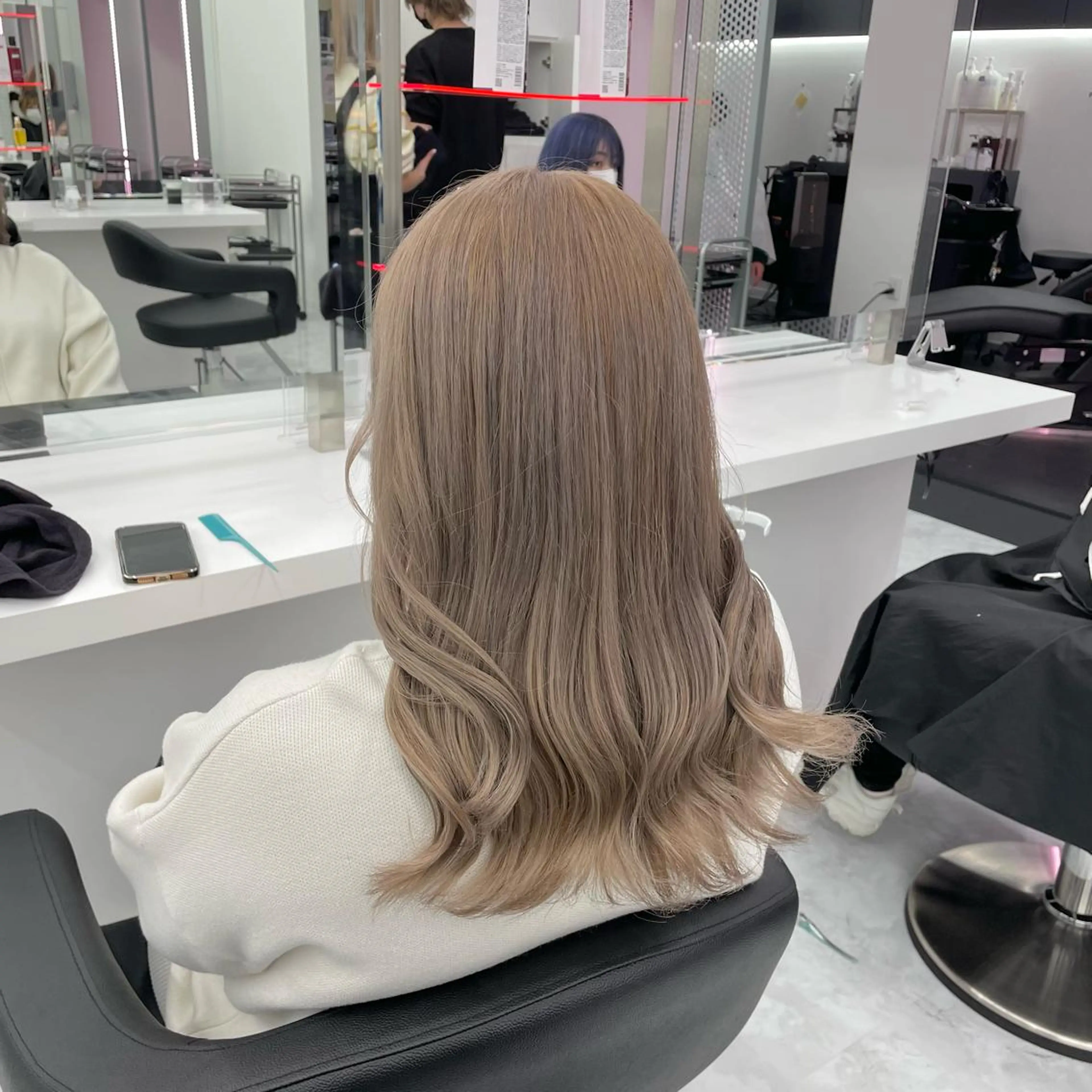 ロング カラー men's特化 値段以上の仕上がりにのヘアスタイル