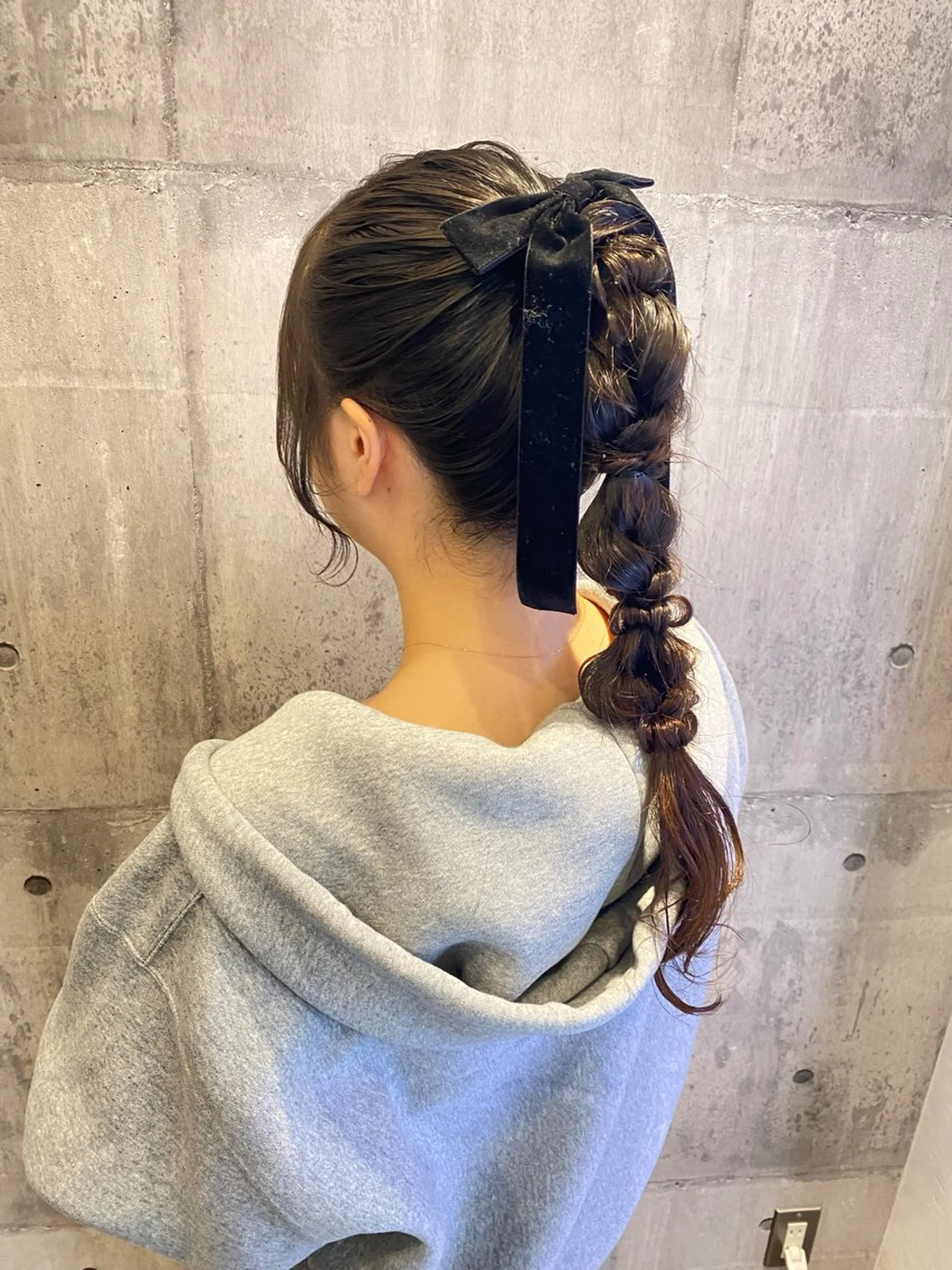 ロング ヘアアレンジ 新谷 桃子のヘアスタイル