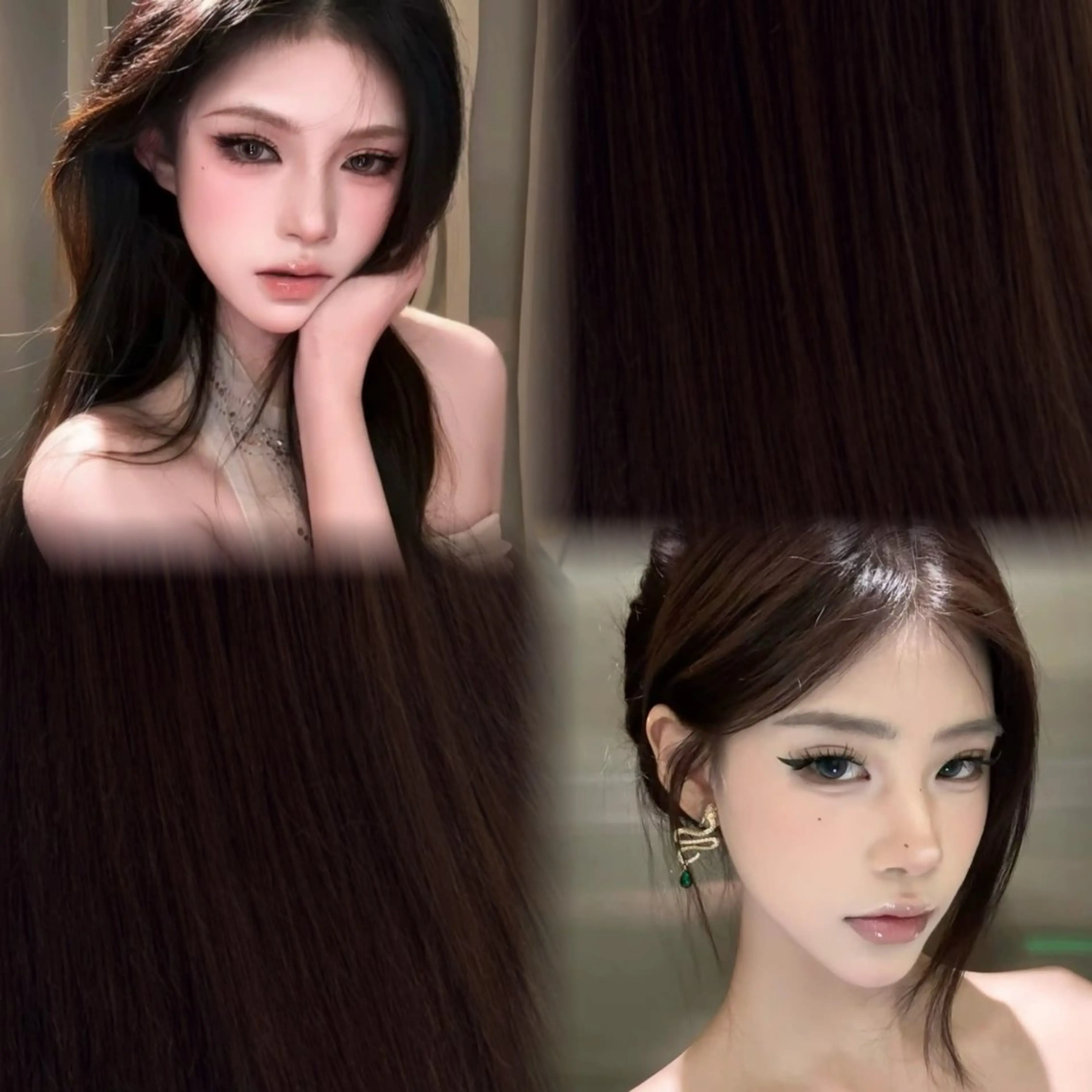 ロング カラー ヘアカラー トリートメント 〖ワンホンヘアー〗 SAKURA👼🏻のヘアスタイル