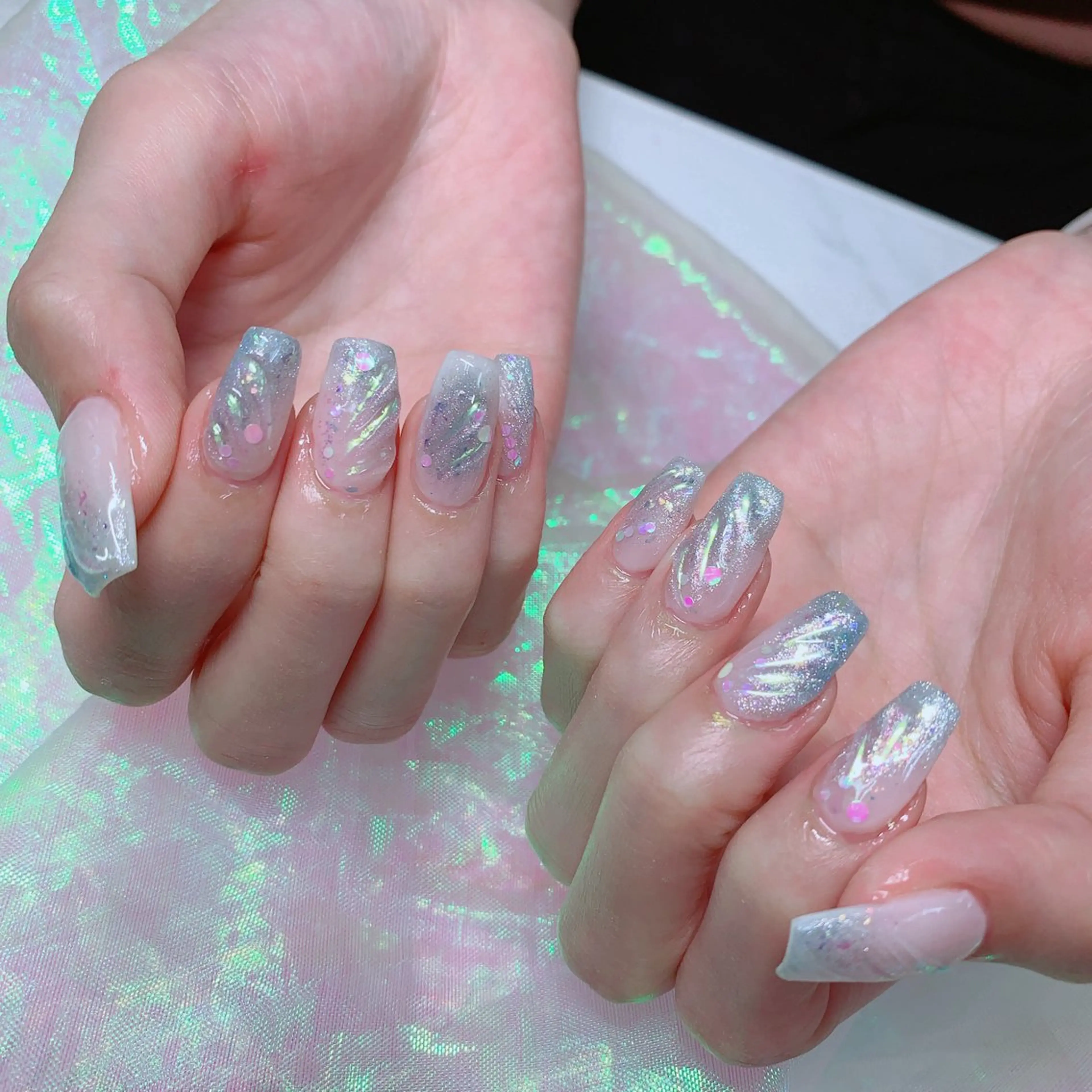 ネイル アートネイル クリアネイル フラッシュネイル フットネイル フレンチネイル ハンドネイル インフィニティ ネイルサロンのネイルデザイン