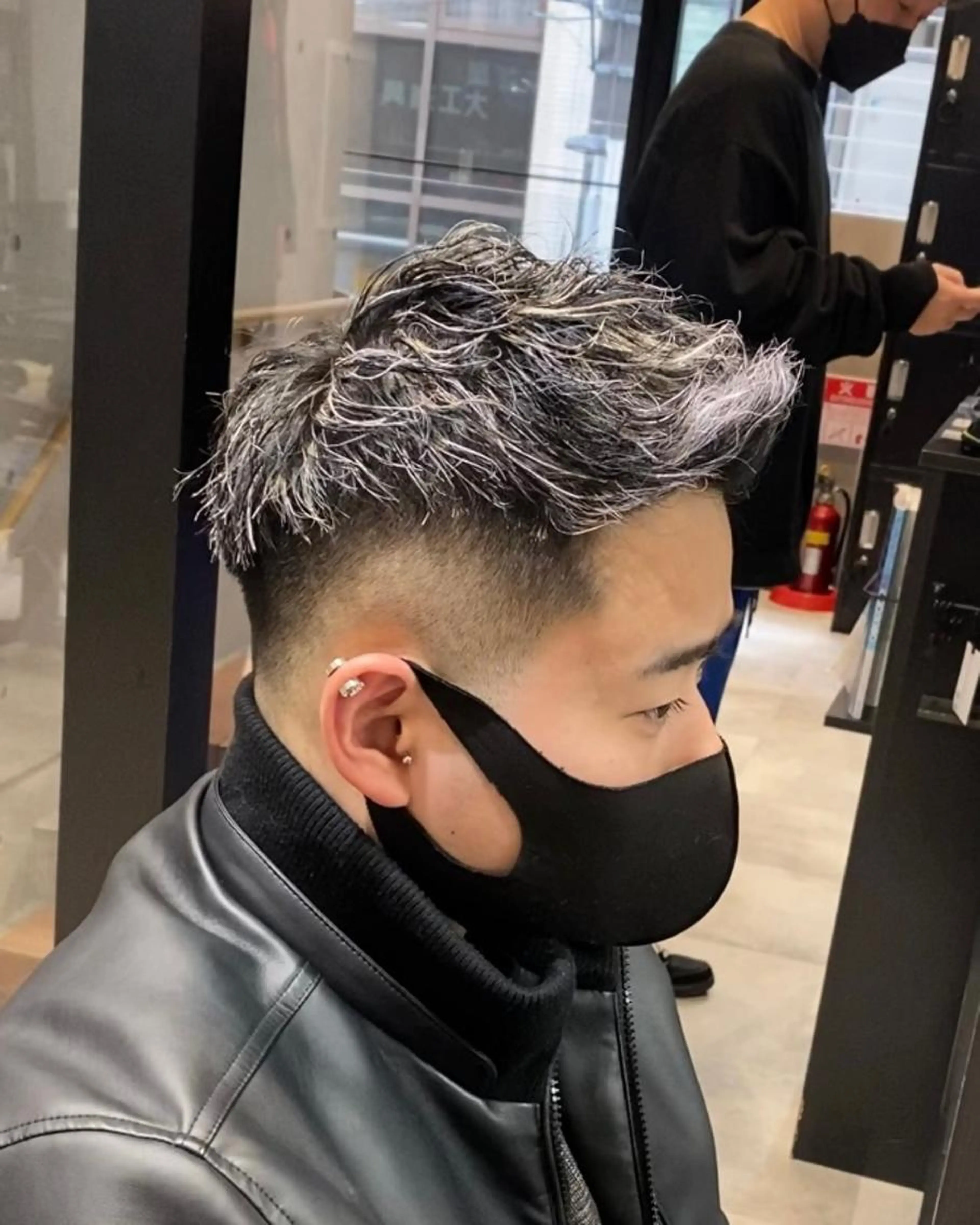 【カット+ホワイトメッシュ】⚡️ブリーチ2回⚡️の写真