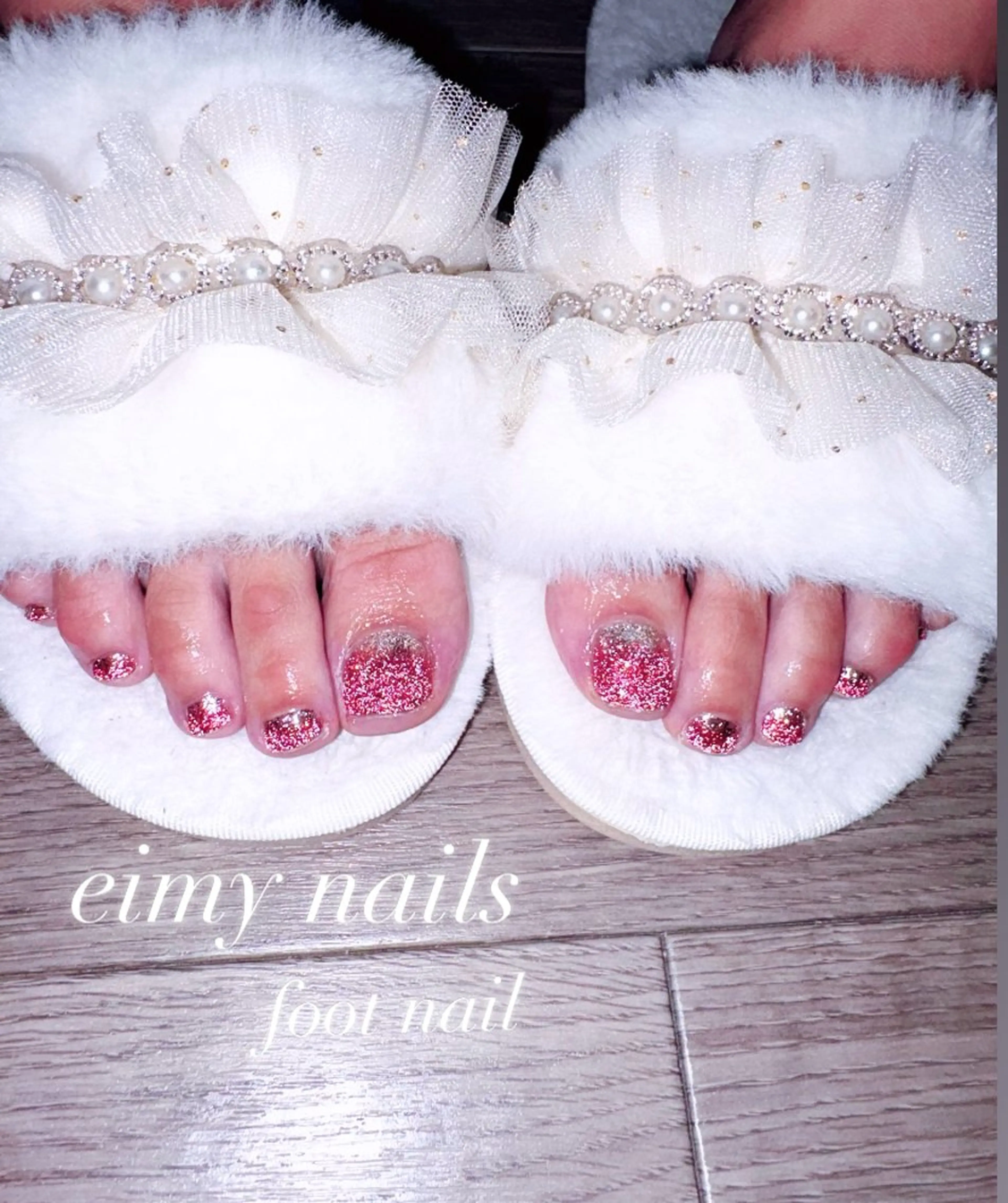 ネイル フットネイル eimy nails♡のネイルデザイン