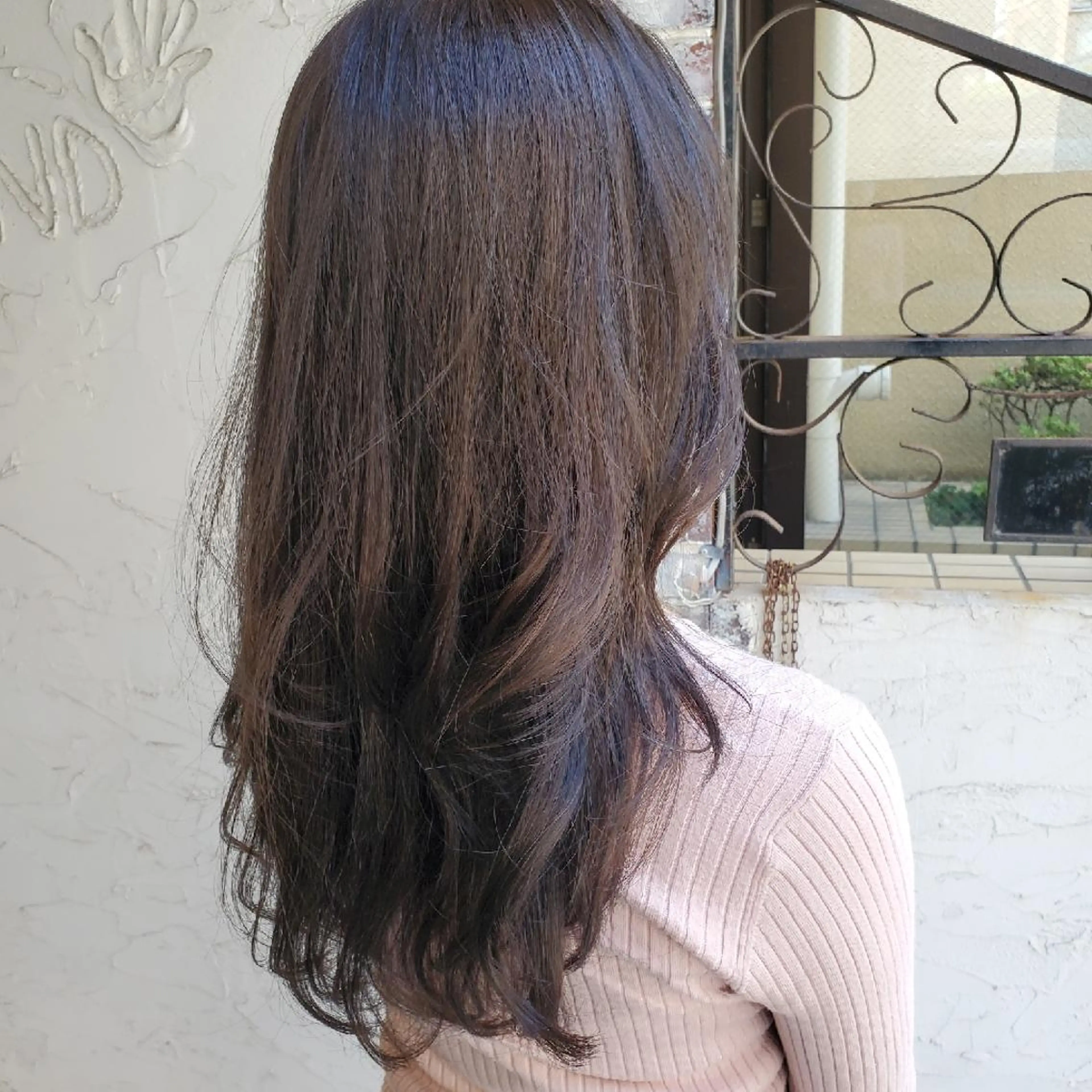 ロング カラー カット ヘアカラー トリートメント フリーランス所属・韓国ヘア レイヤー くびれヘアMATSUのヘアスタイル