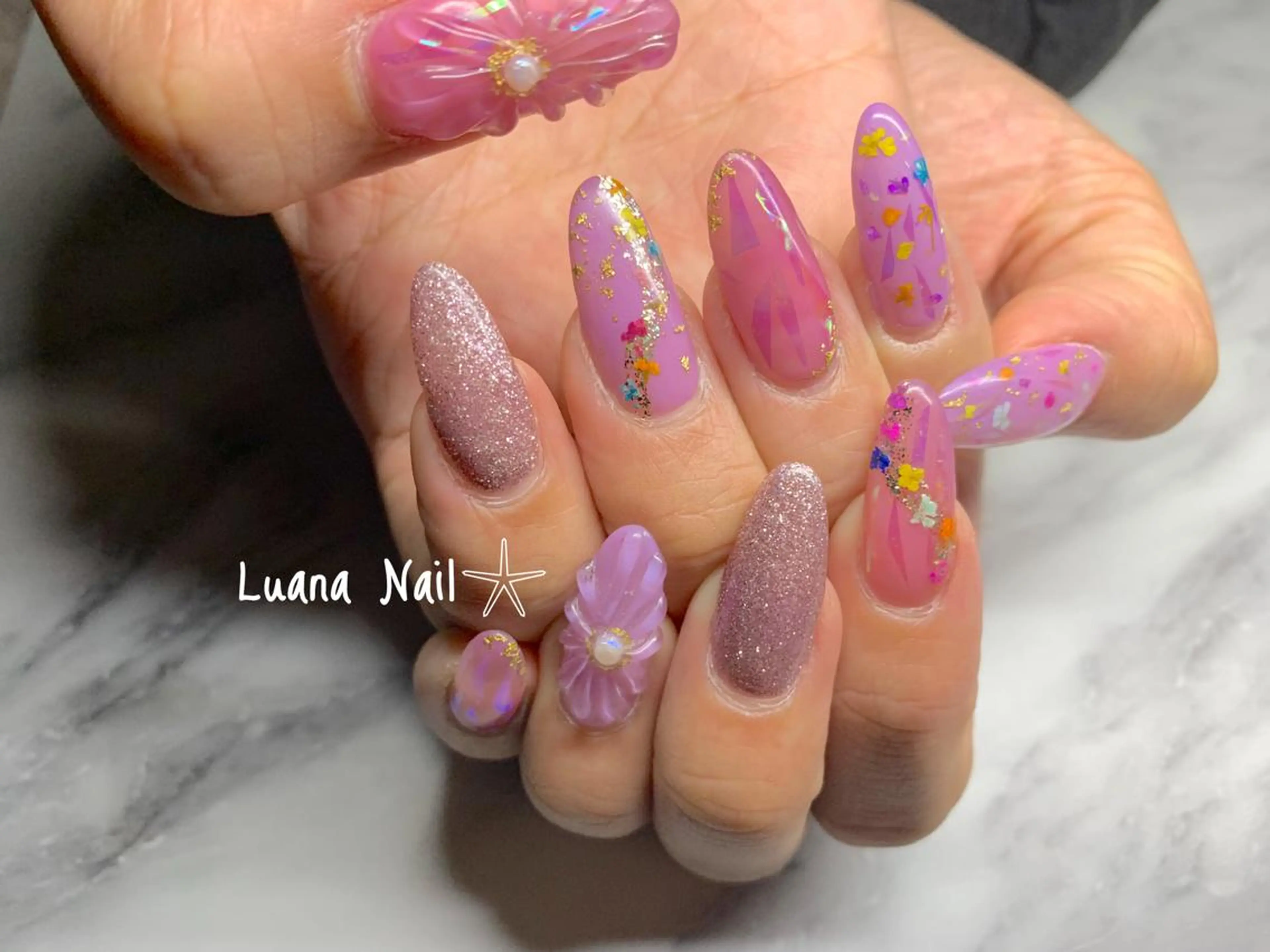 ネイル ハンドネイル BeauJu by Luana Nailのネイルデザイン