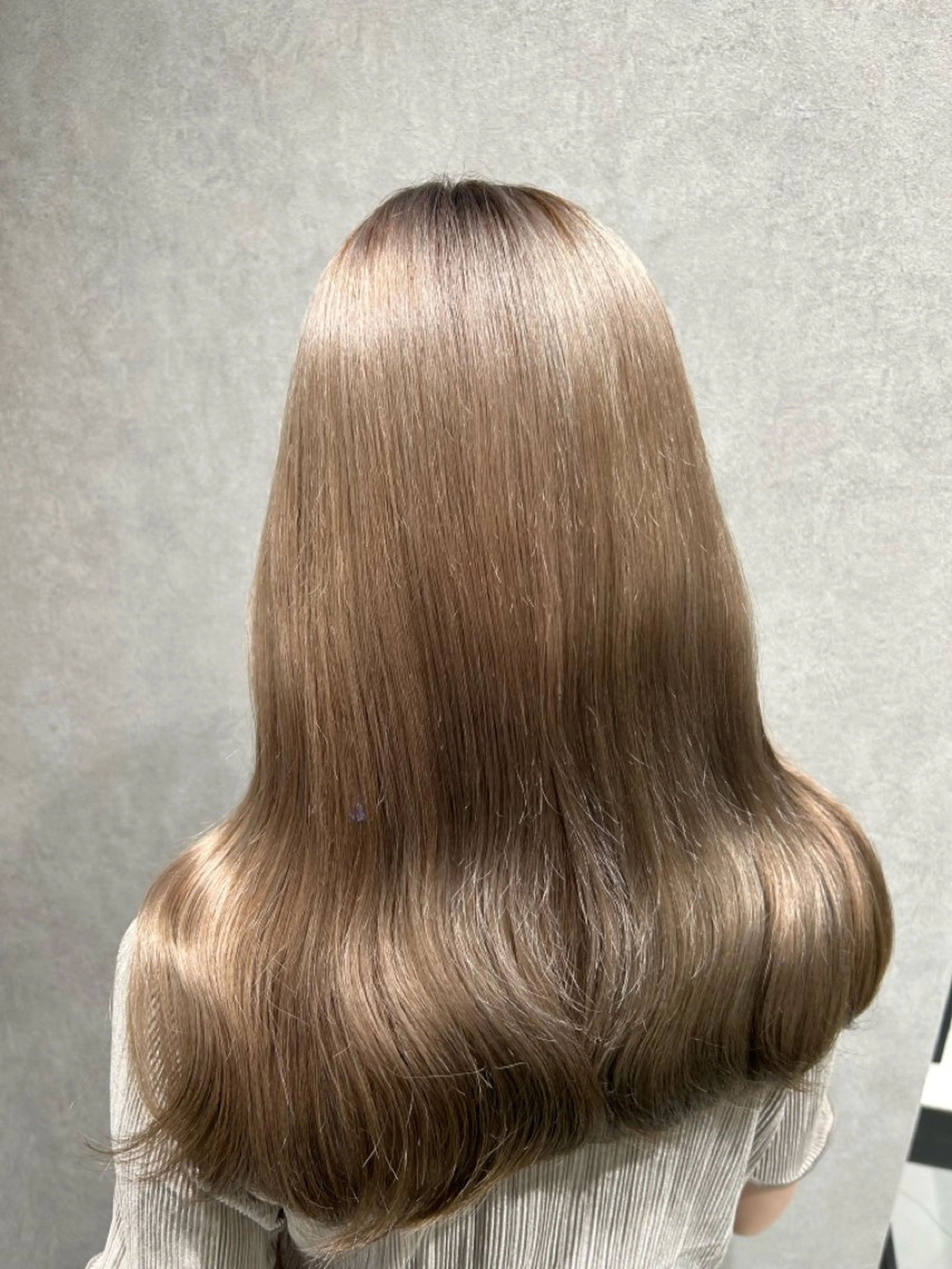 カラー ヘアカラー トレンド甘めガーリー Mizuki☁️🫧のヘアスタイル