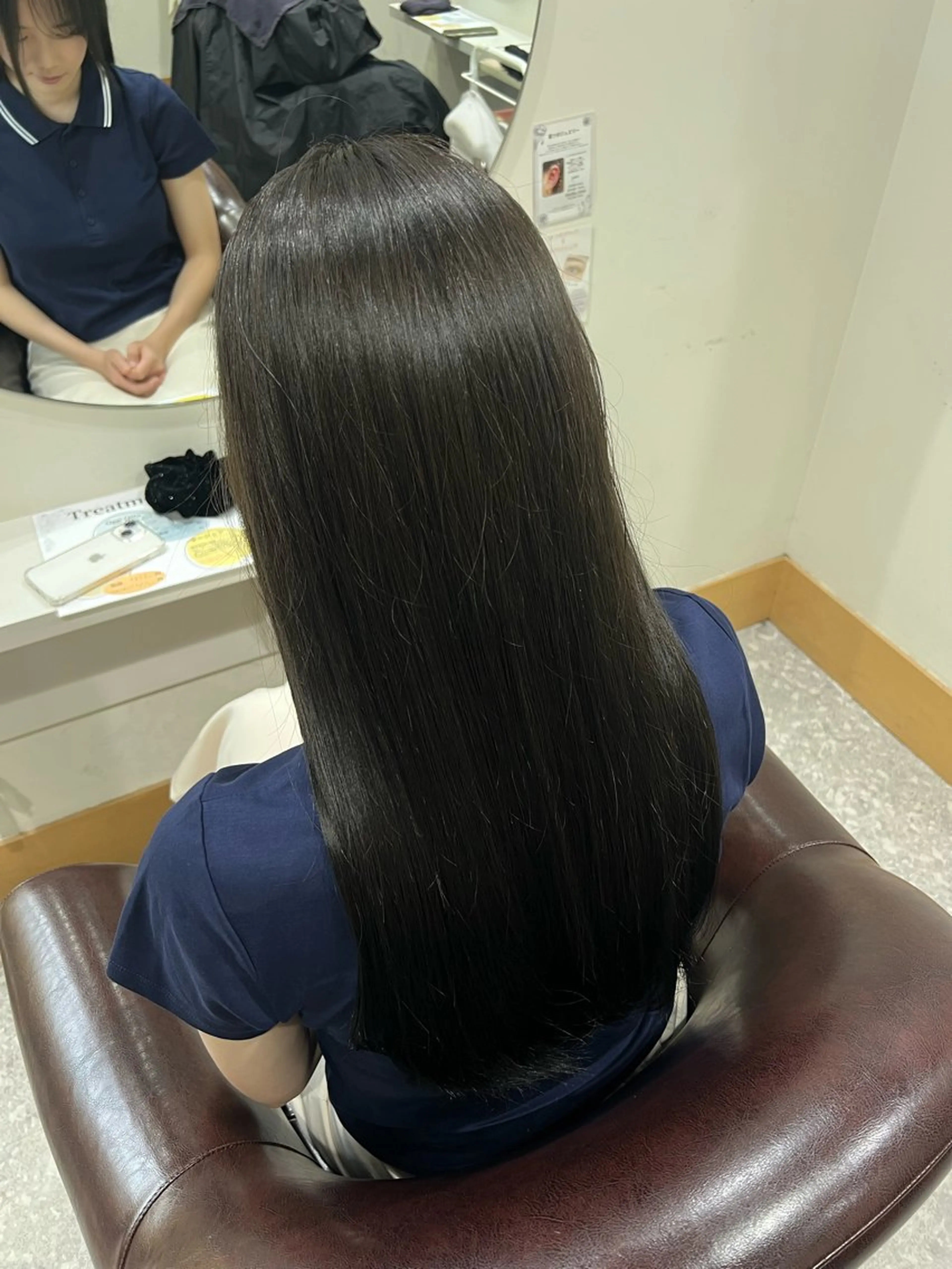 ロング 山崎 まな🦋🫧のヘアスタイル