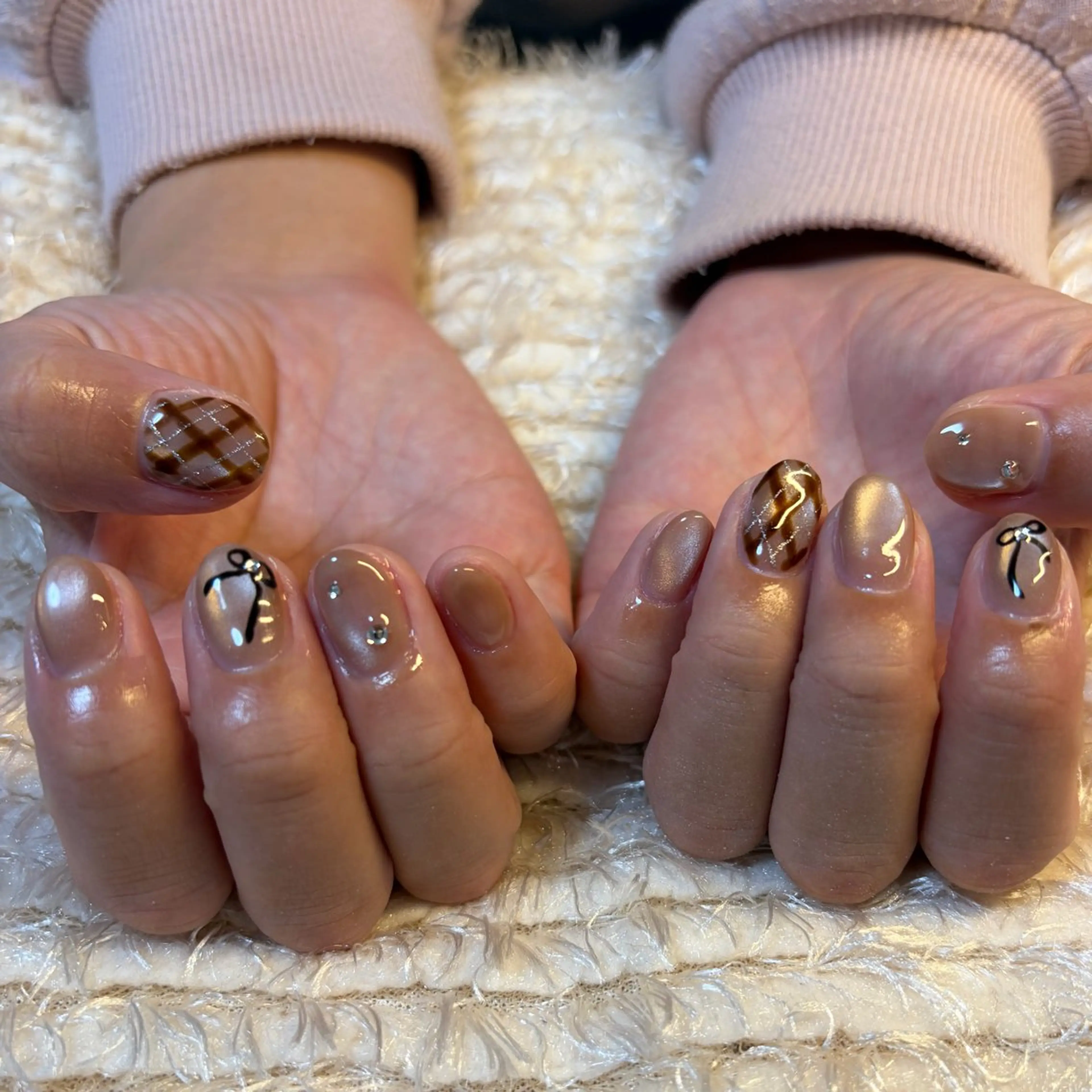 ネイル ハンドネイル フットネイル nailsalon momoのネイルデザイン