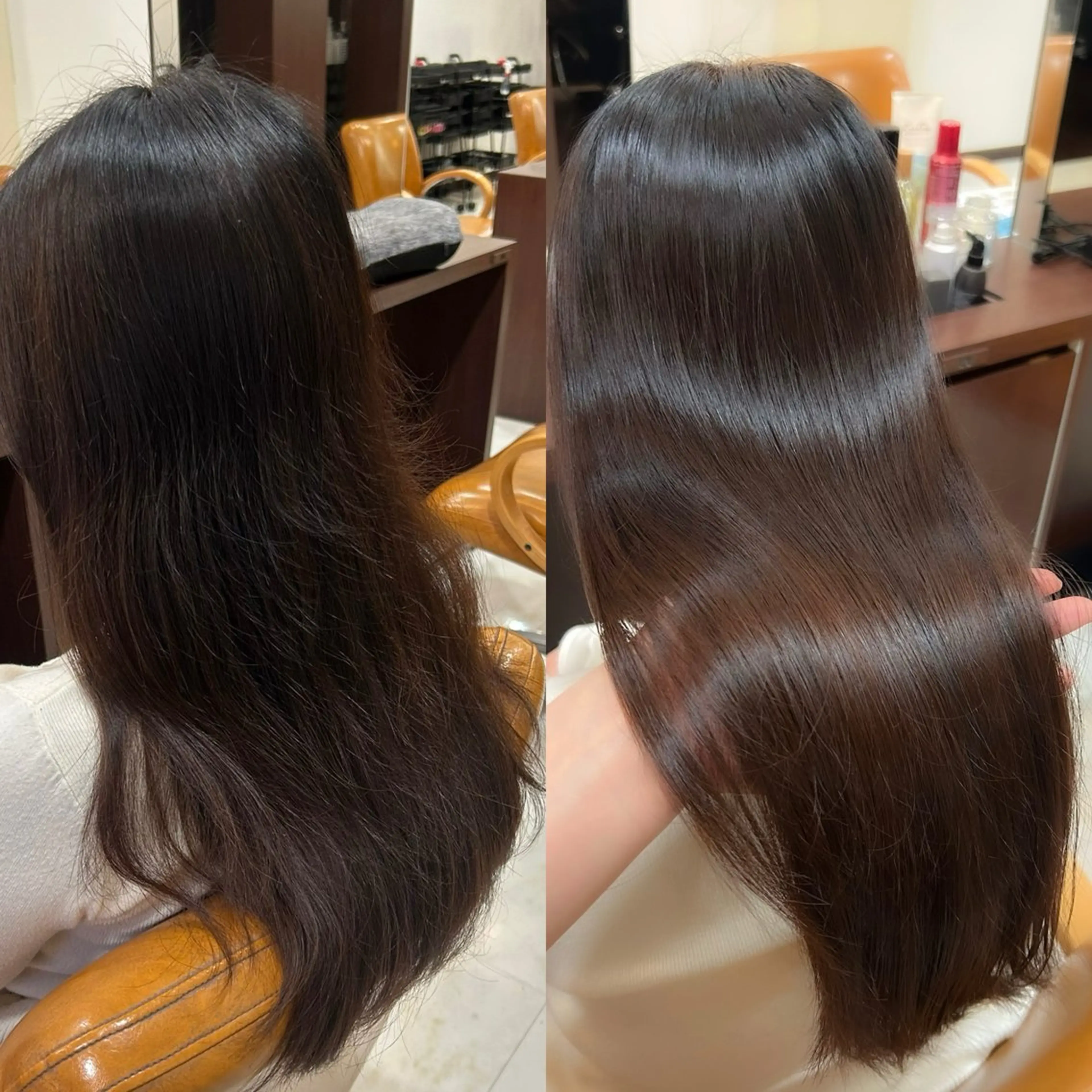 ロング 髪質改善 片山 香織のヘアスタイル