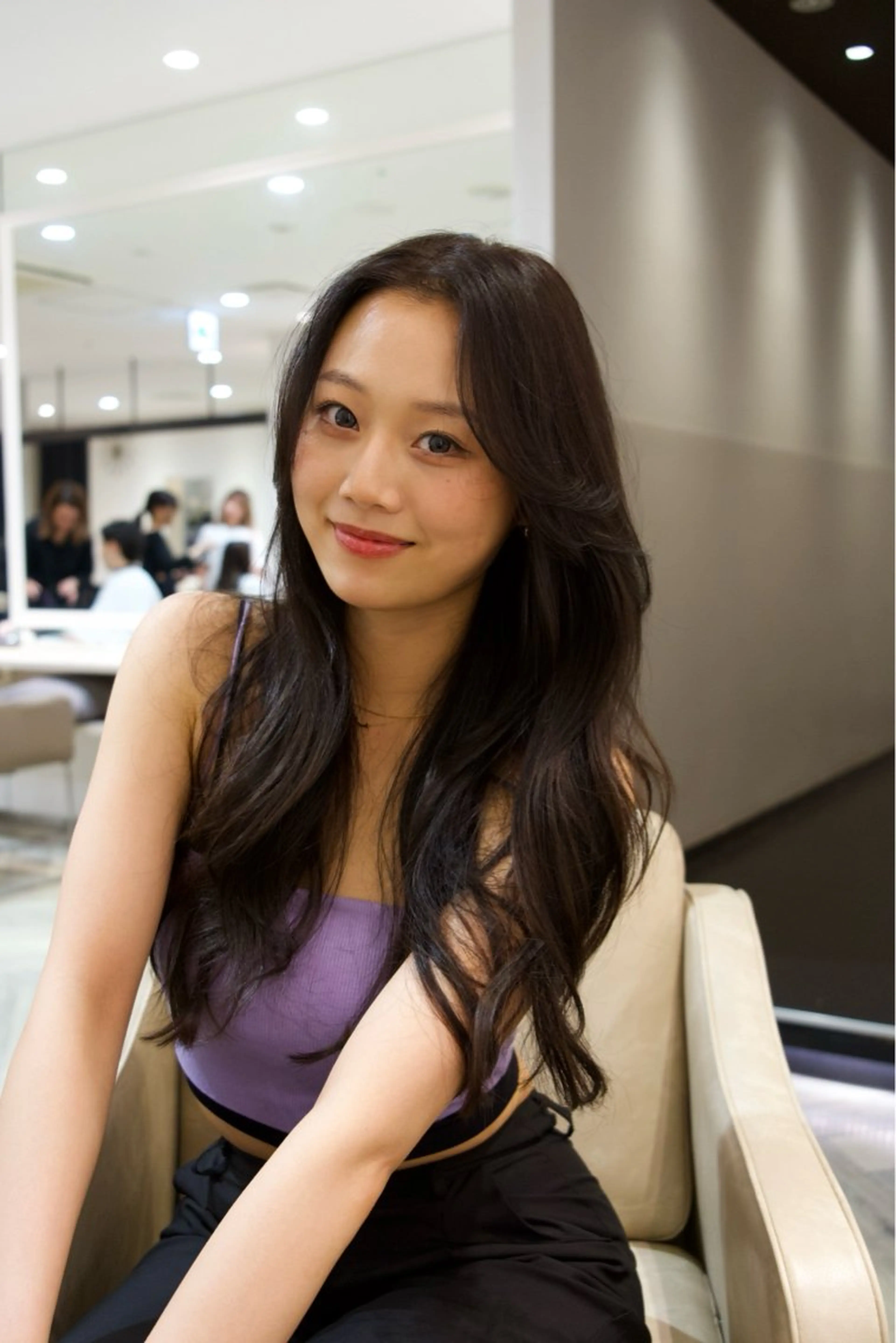 カラー リ パのヘアスタイル