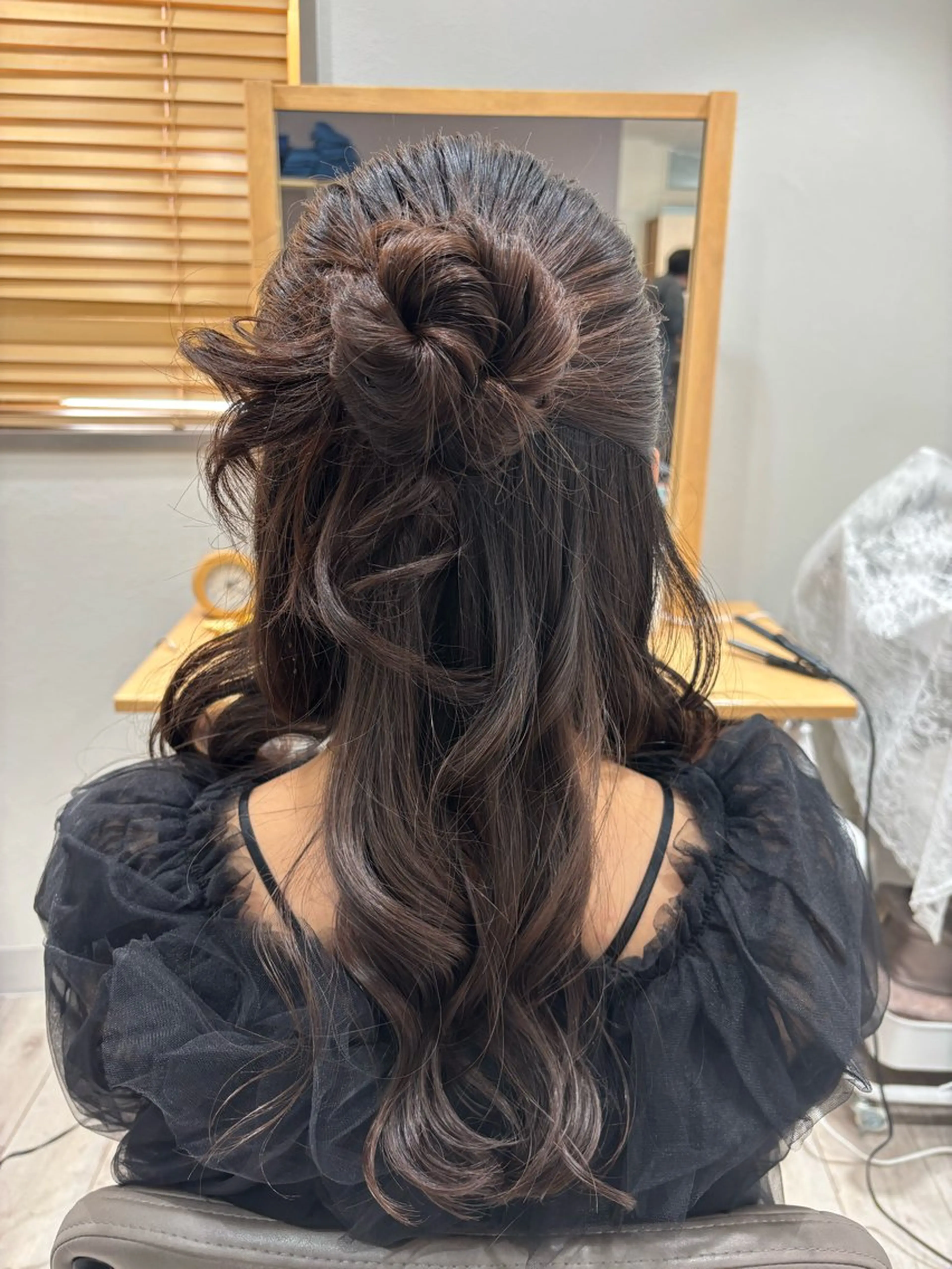 ヘアアレンジ ハーフアップ ヘアセット Gypsoly ☺︎ゆきのその他イメージ