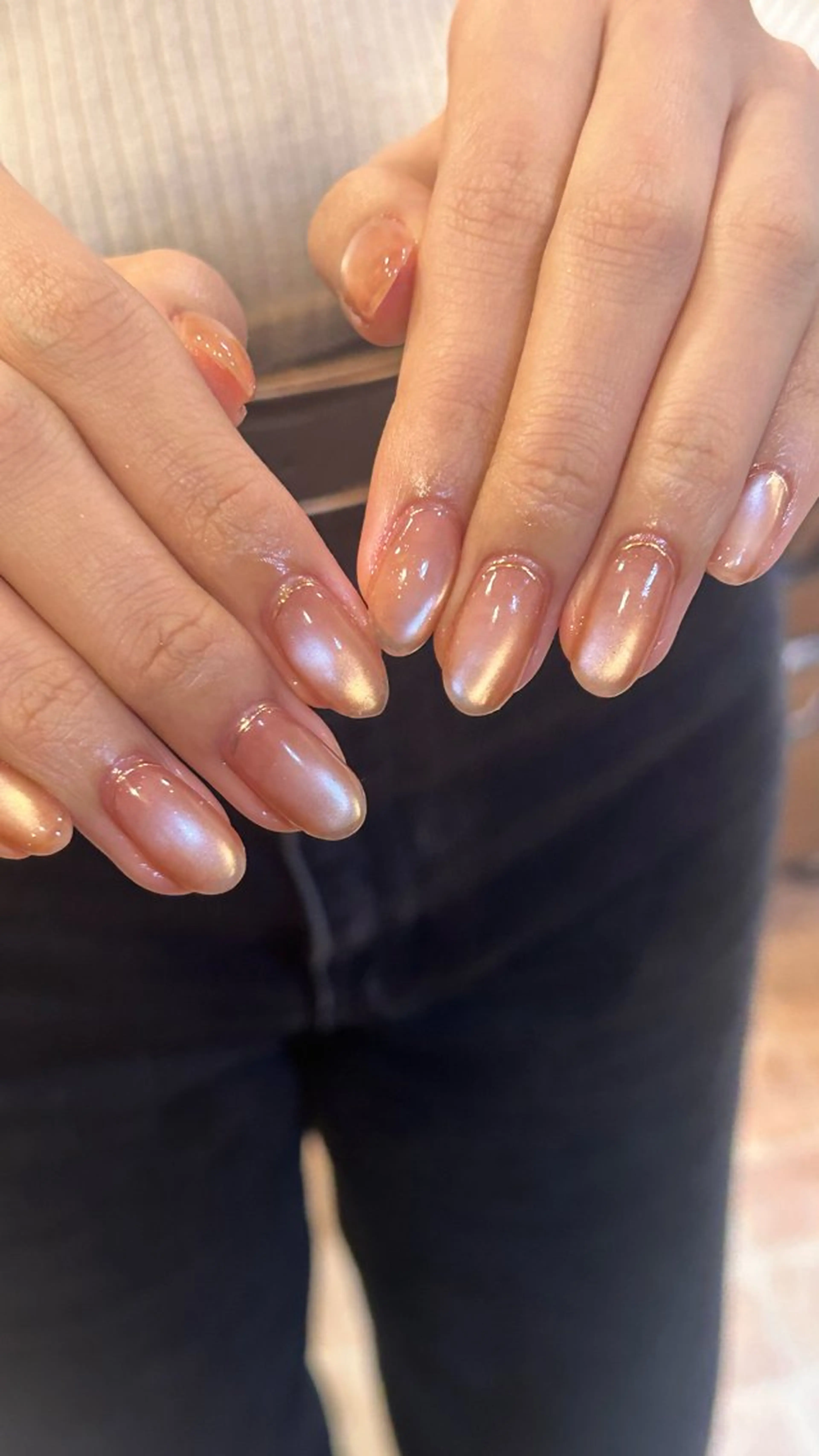 ネイル マグネットネイル ミラーネイル 小野寺 千尋のネイルデザイン