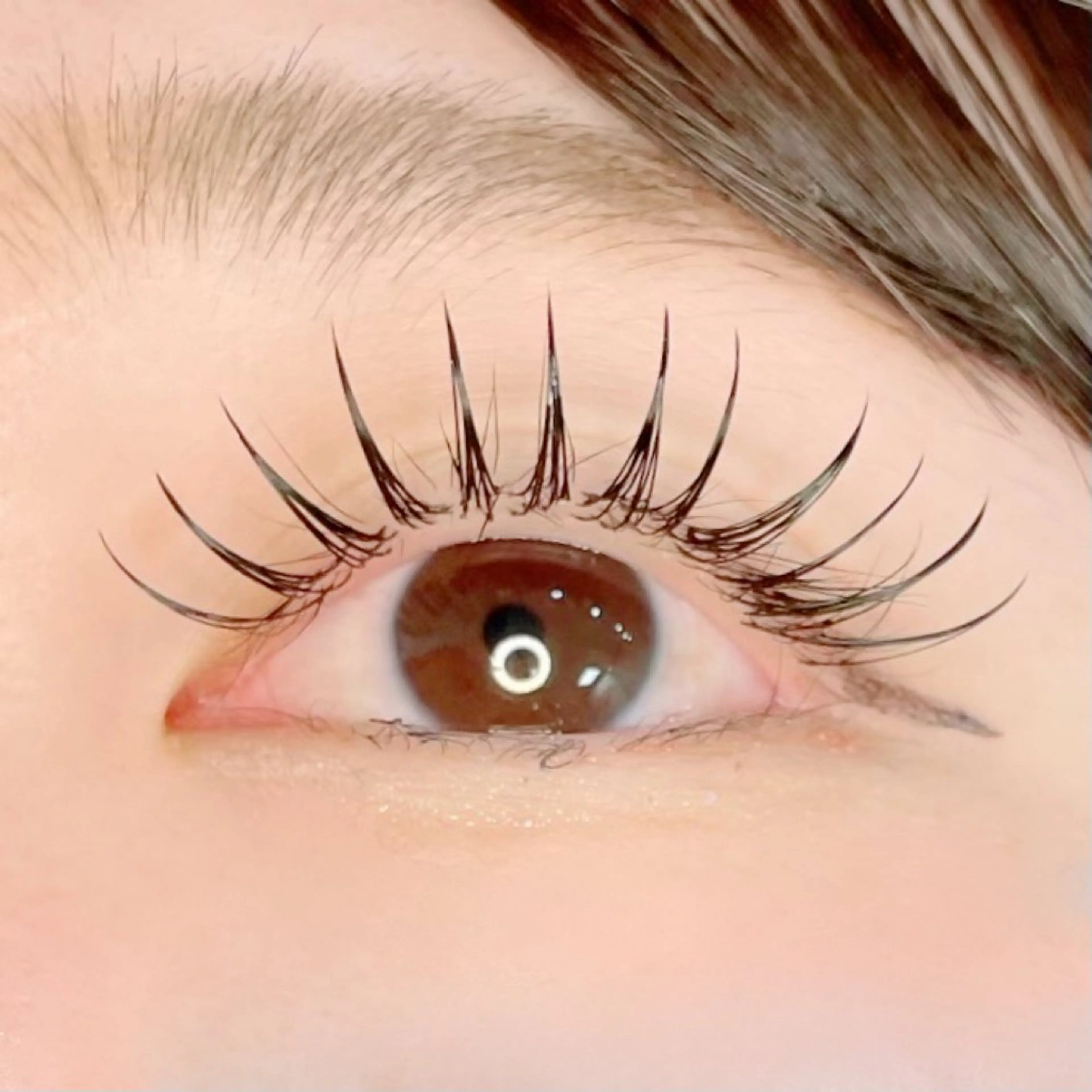 マツエク・マツパ フラットラッシュ OLIVIA 五十嵐 🩶のマツエク・マツパデザイン