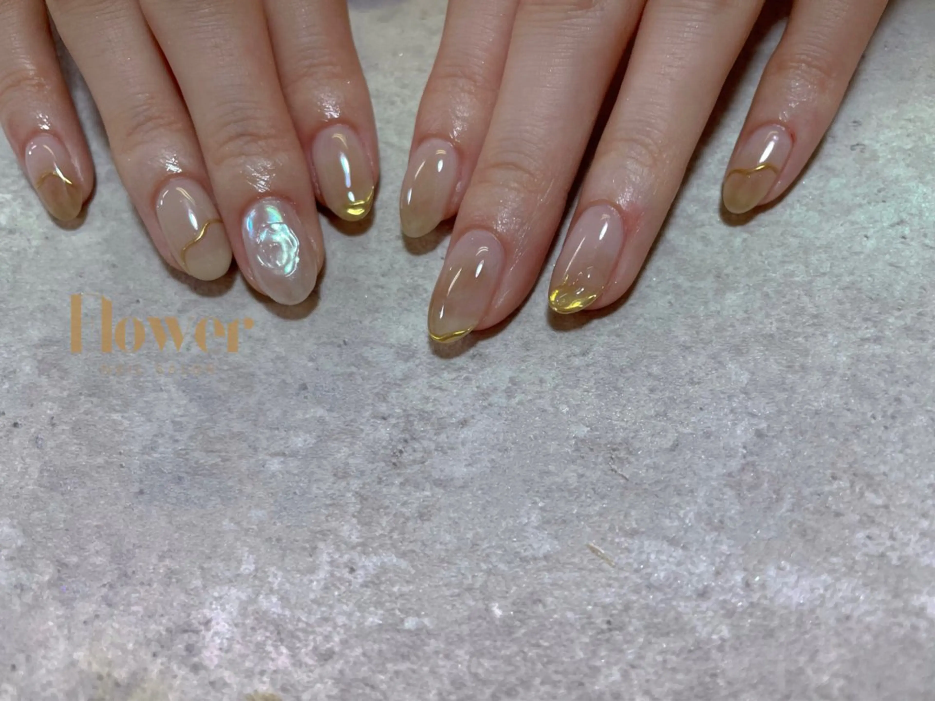ネイル Flower nailのネイルデザイン