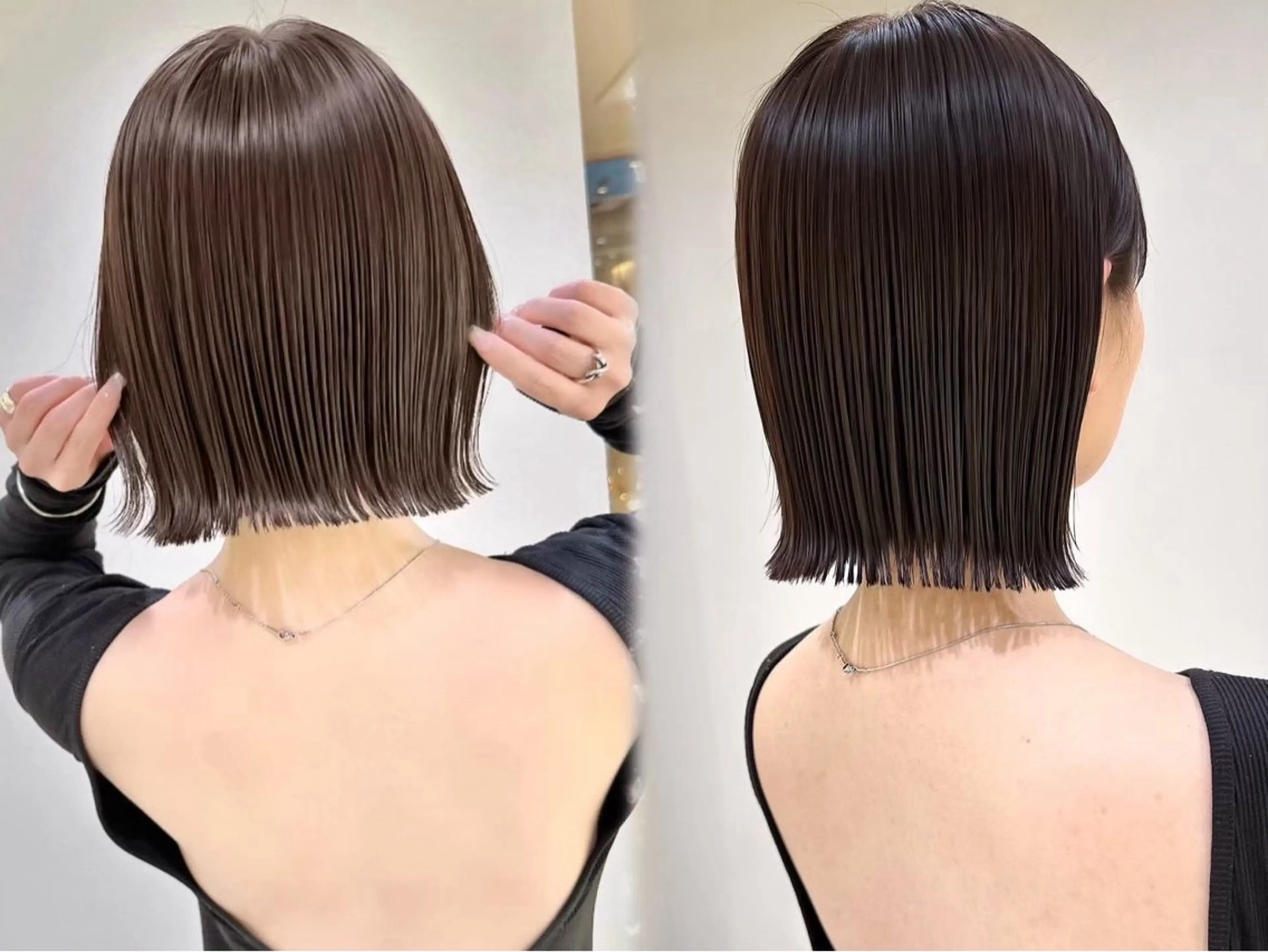 ショート 早田 華のヘアスタイル