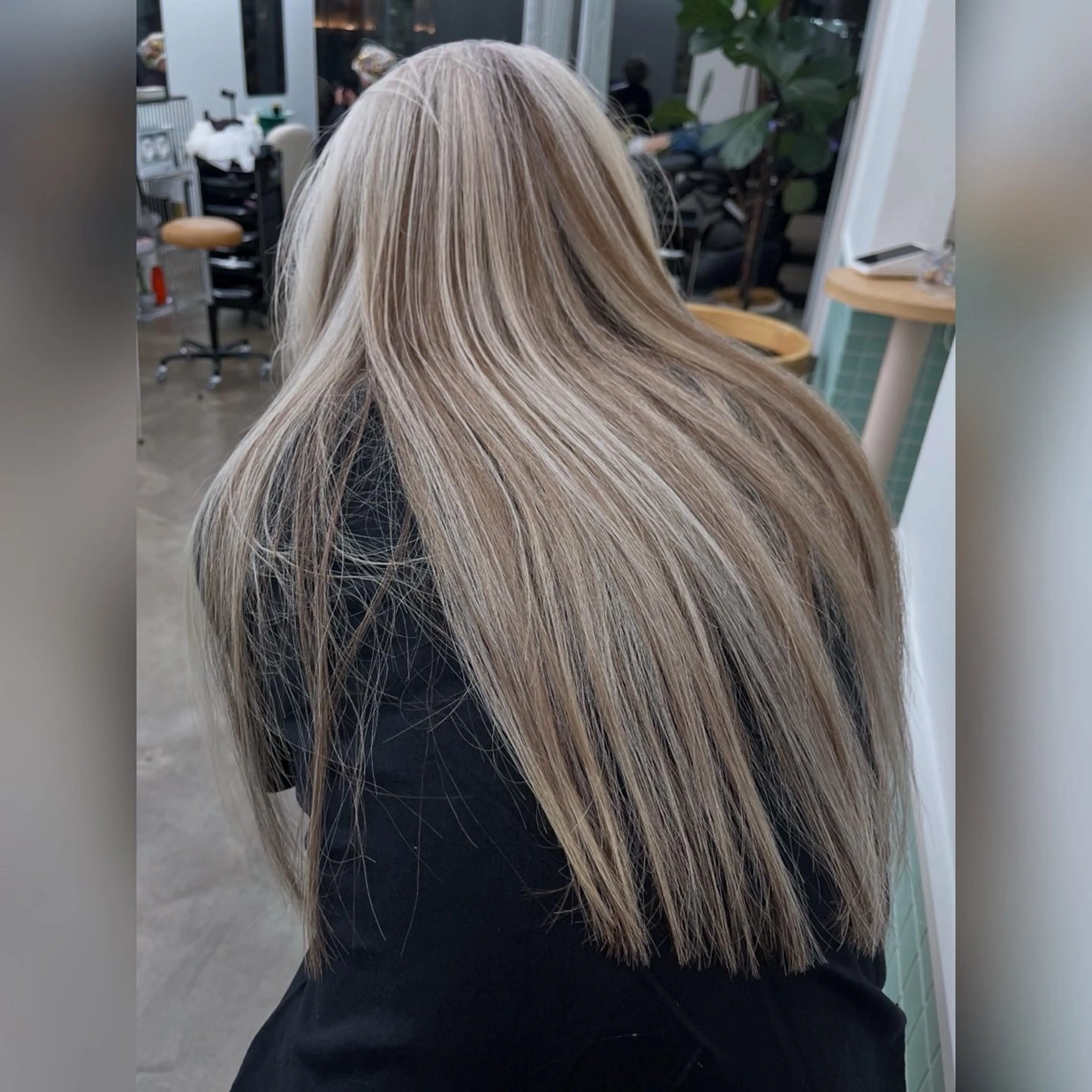 ミディアム カラー ヘアカラー ブリーチ怖い人の味方 ケアブリーチ/ユウキのヘアスタイル