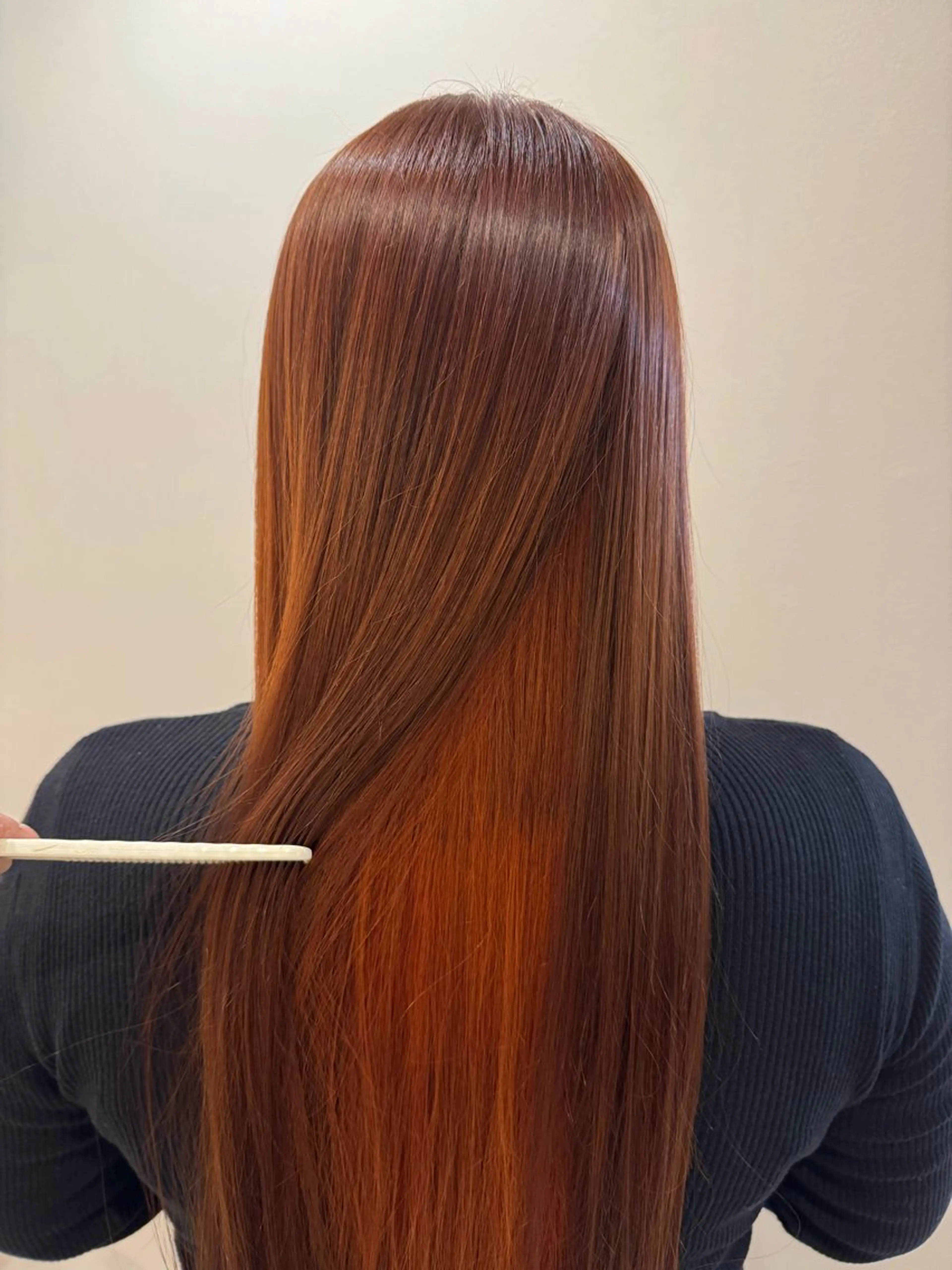 ロング カット ヘアカラー トリートメント ともか/美髪透明感 カラー/顔周りカットのヘアスタイル