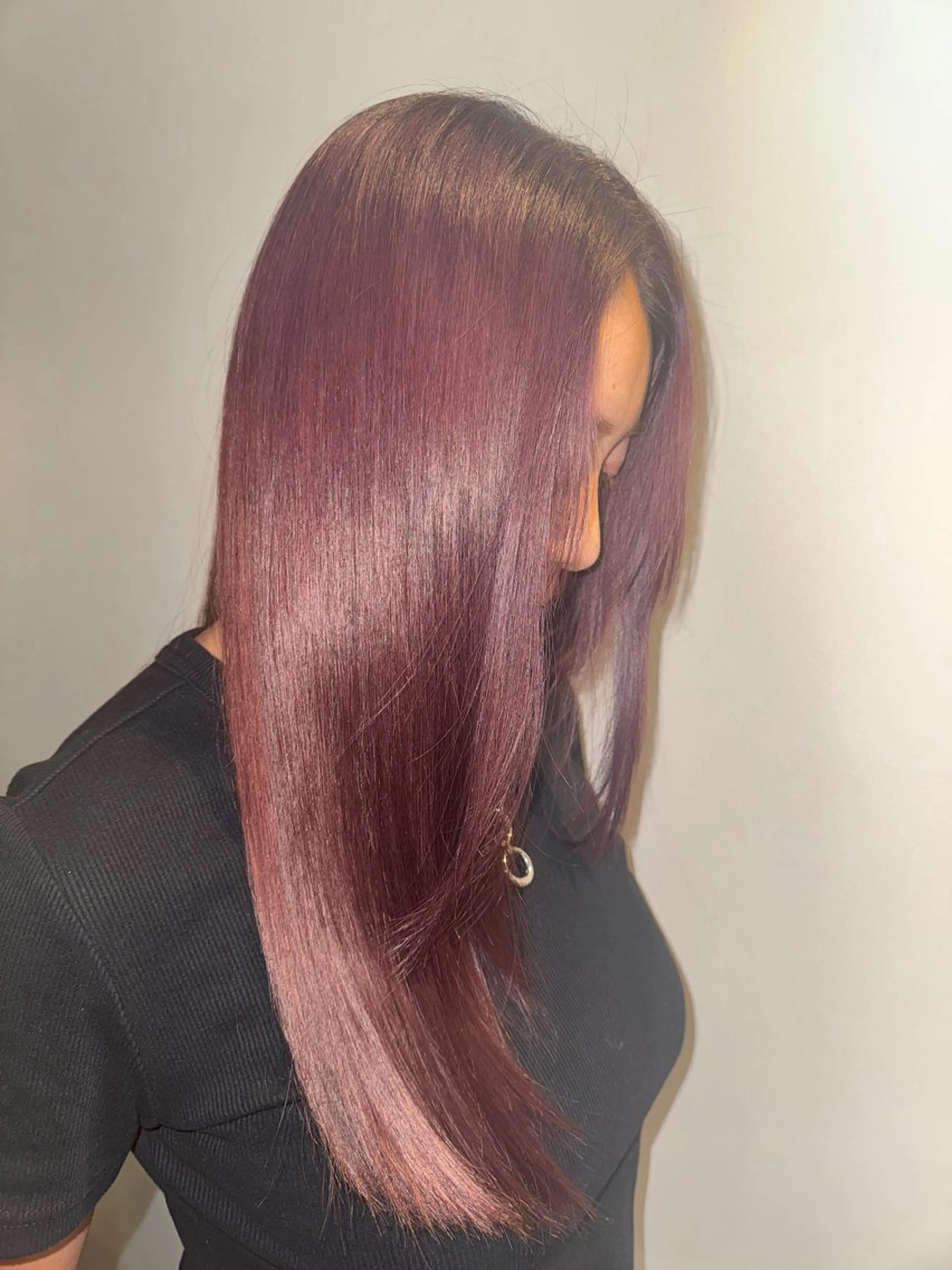 ロング カット ヘアカラー トリートメント 艶髪/縮毛矯正 /NATSUNOのヘアスタイル