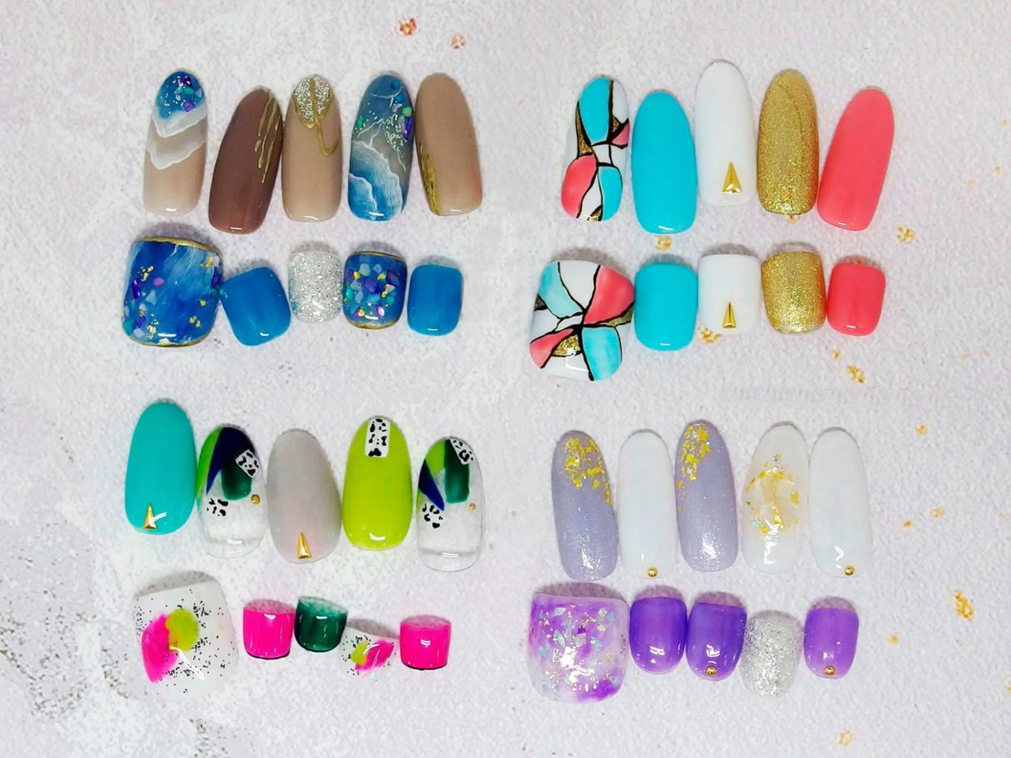 【オフ無】ハンド＆フット❣️定額デザイン￥15,000⇨￥12,000の写真