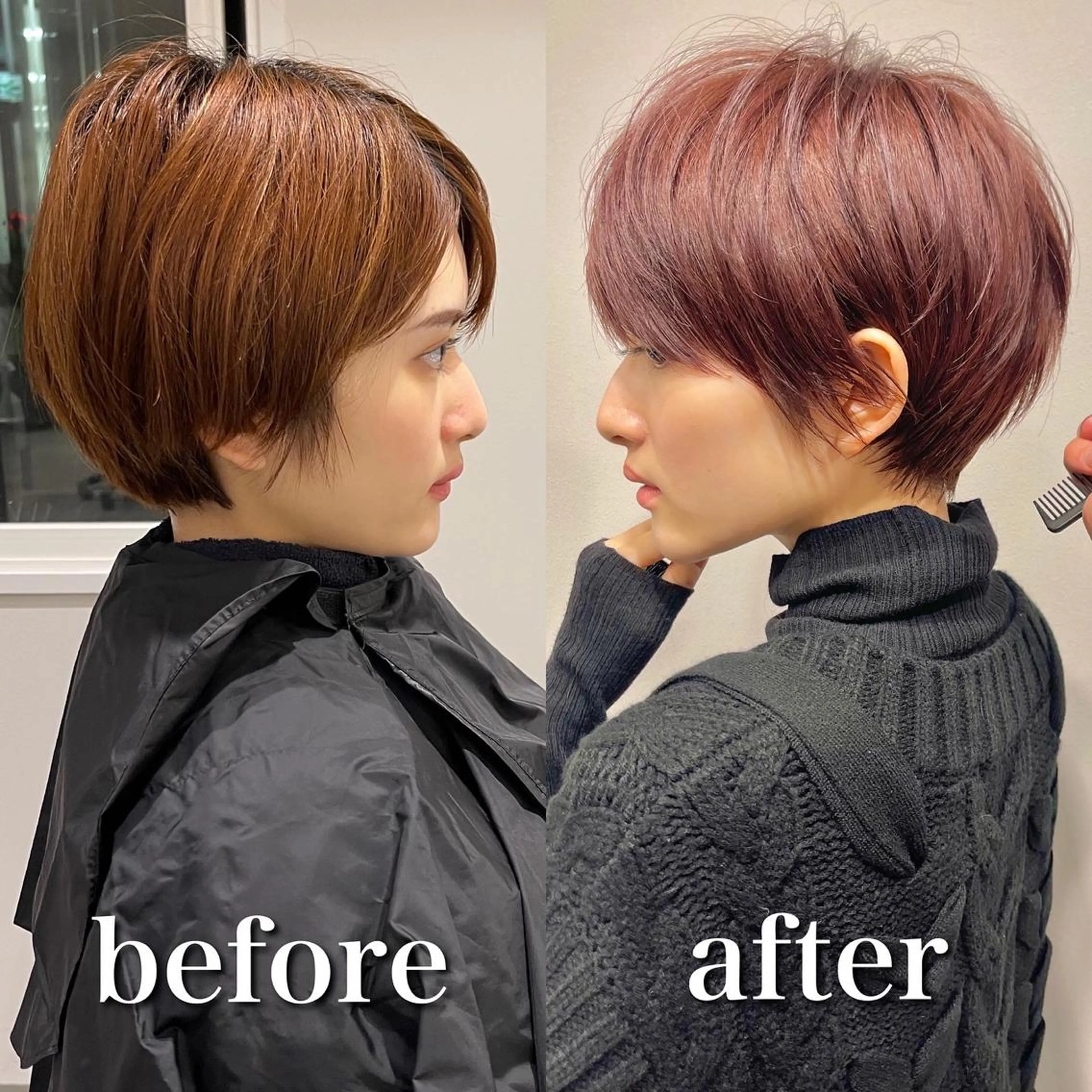 ショート カラー 【似合わせ美容師】 しゅんのヘアスタイル