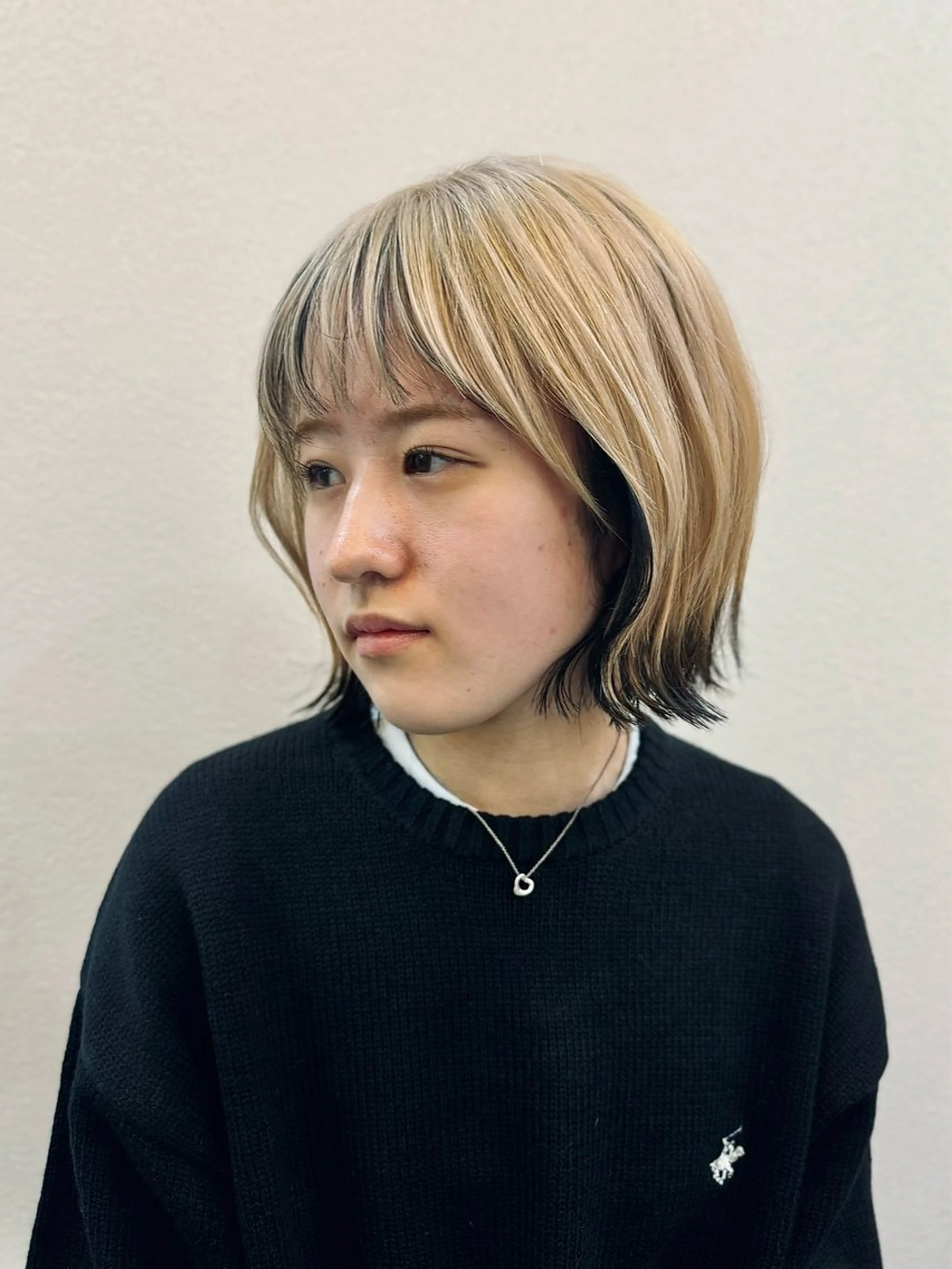 ショート カラー ヘアカラー ボブ/髪質改善/ soiナカジママドリのヘアスタイル