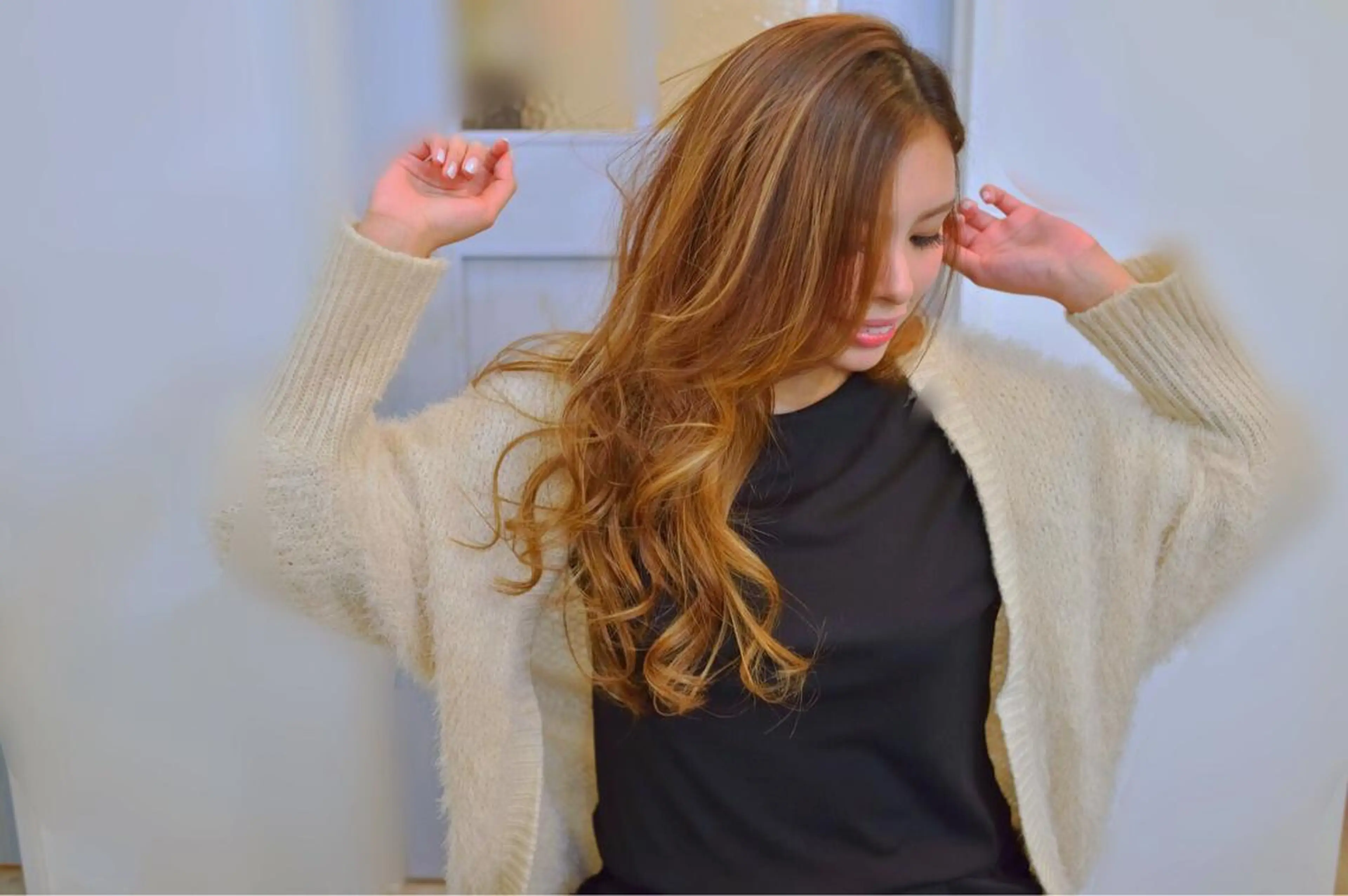 ロング 吉田 典弘のヘアスタイル