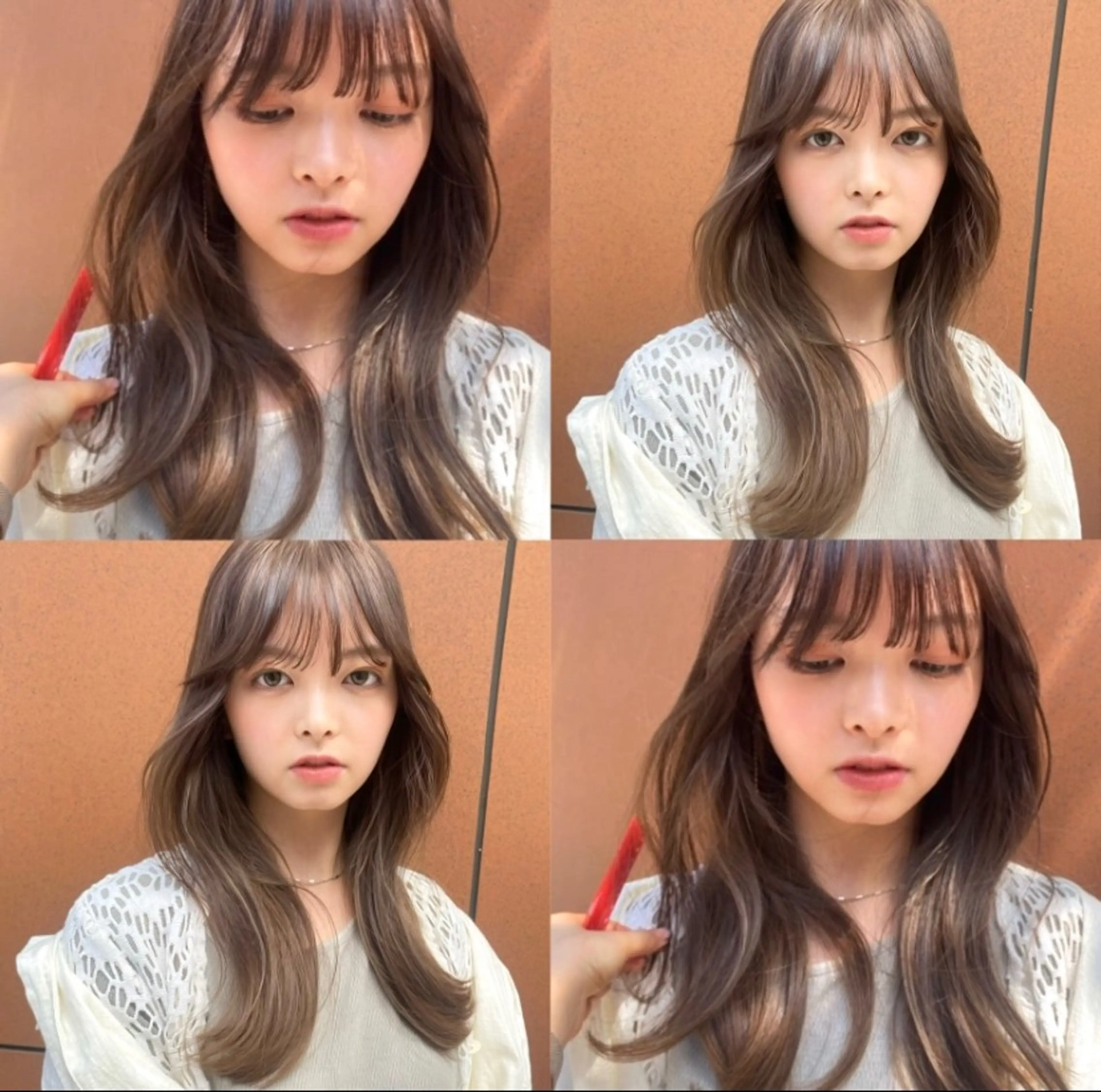 セミロング RISAKO レイヤーカット🎀のヘアスタイル