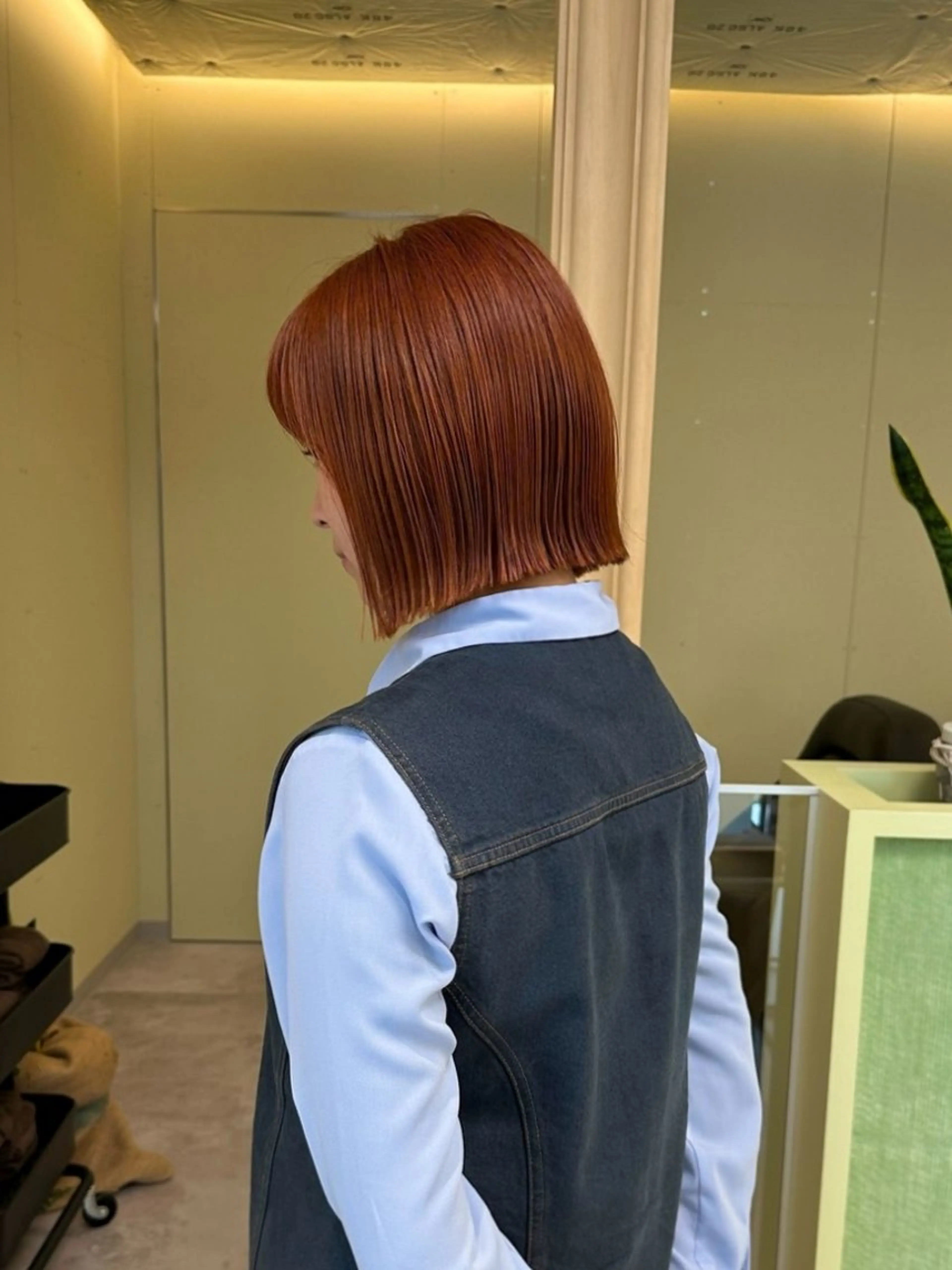 ショート ボブ ボブ人気No,1✨ TAME副店長のヘアスタイル