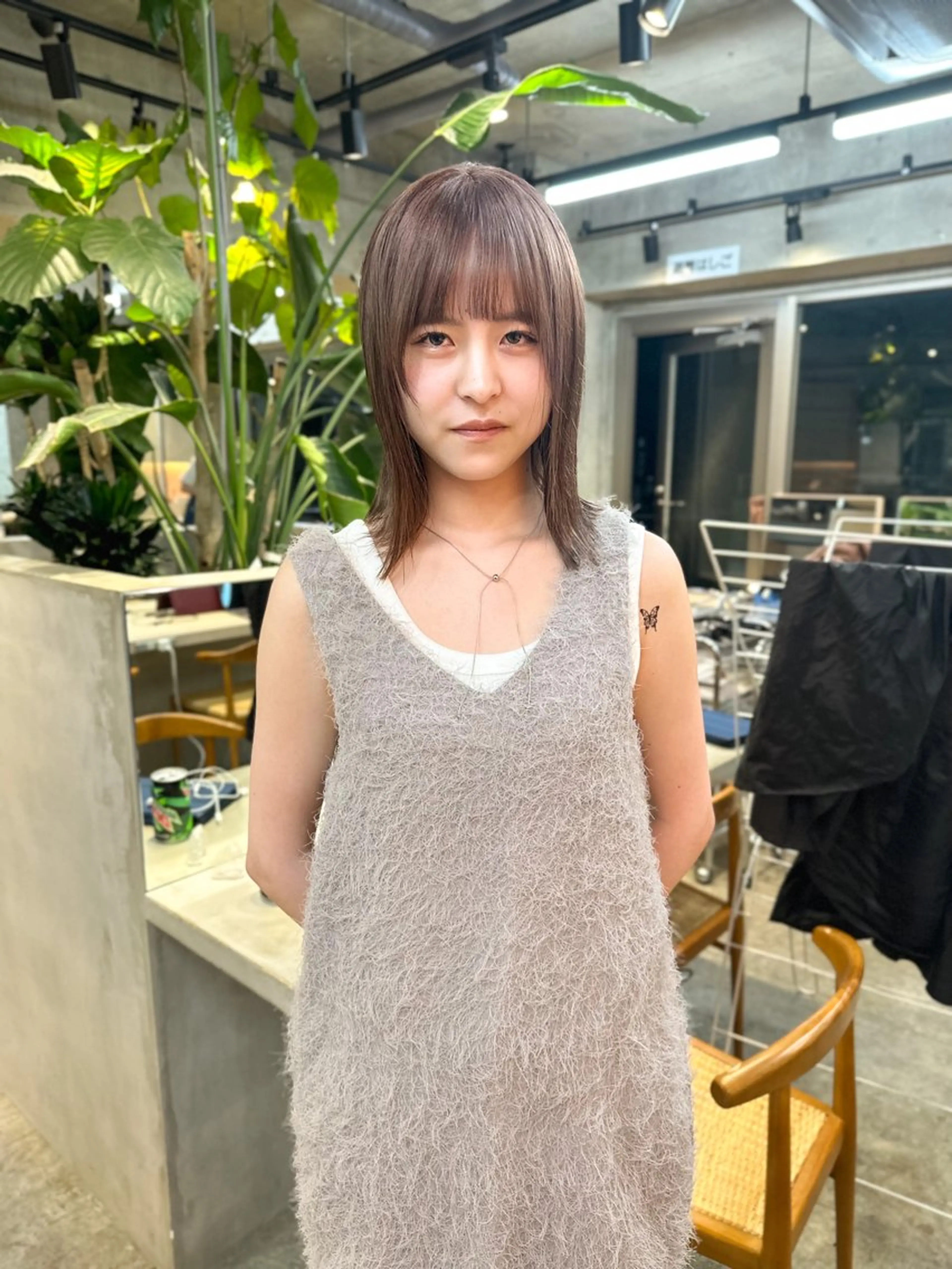 ミディアム ネイル マツエク・マツパ アイブロウ ハイライト🌟/ ボブ/豊田のヘアスタイル